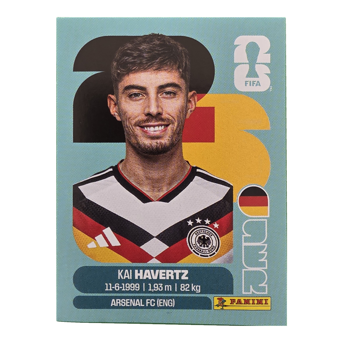 Kai Havertz - Deutschland, FIFA WM 2026, Nr. GER17