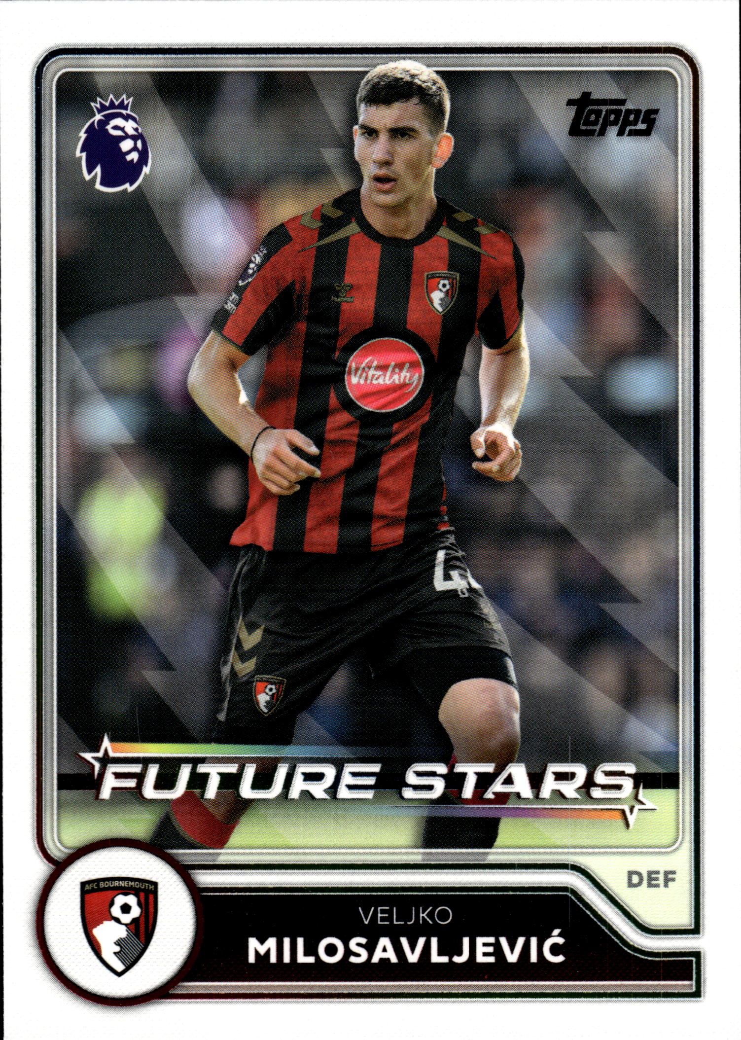 Veljko Milosavljević - Topps Flagship Premier League Future Stars 2026-27, Nr. 3 (Art.-Nr. SG104707)