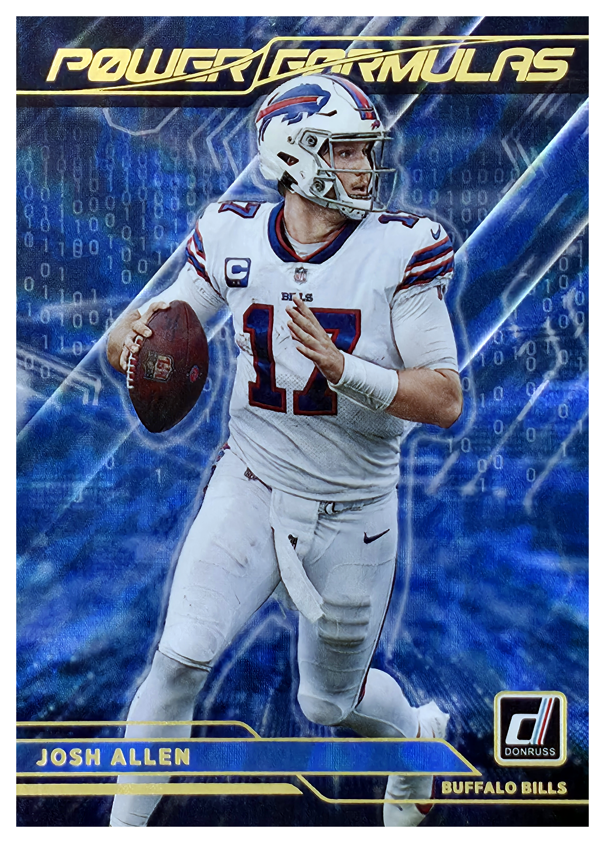 Josh Allen - Panini Donruss Power Formulas 2021, Nr. PF3 – Insert (Art.-Nr. SG106649)