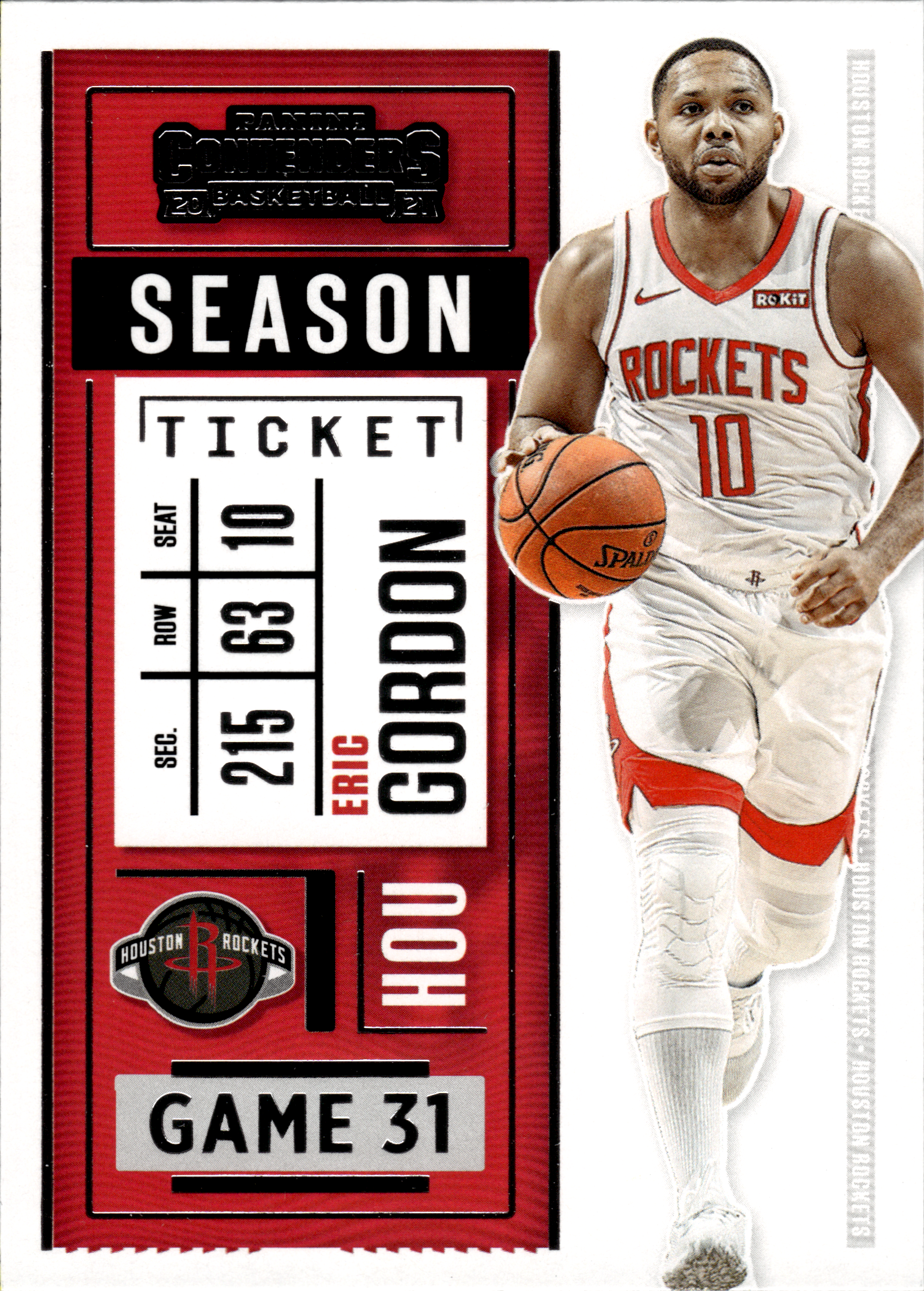 Eric Gordon - Panini Contenders Season Ticket 2020-21, Nr. 12 (Art.-Nr. SG103781)
