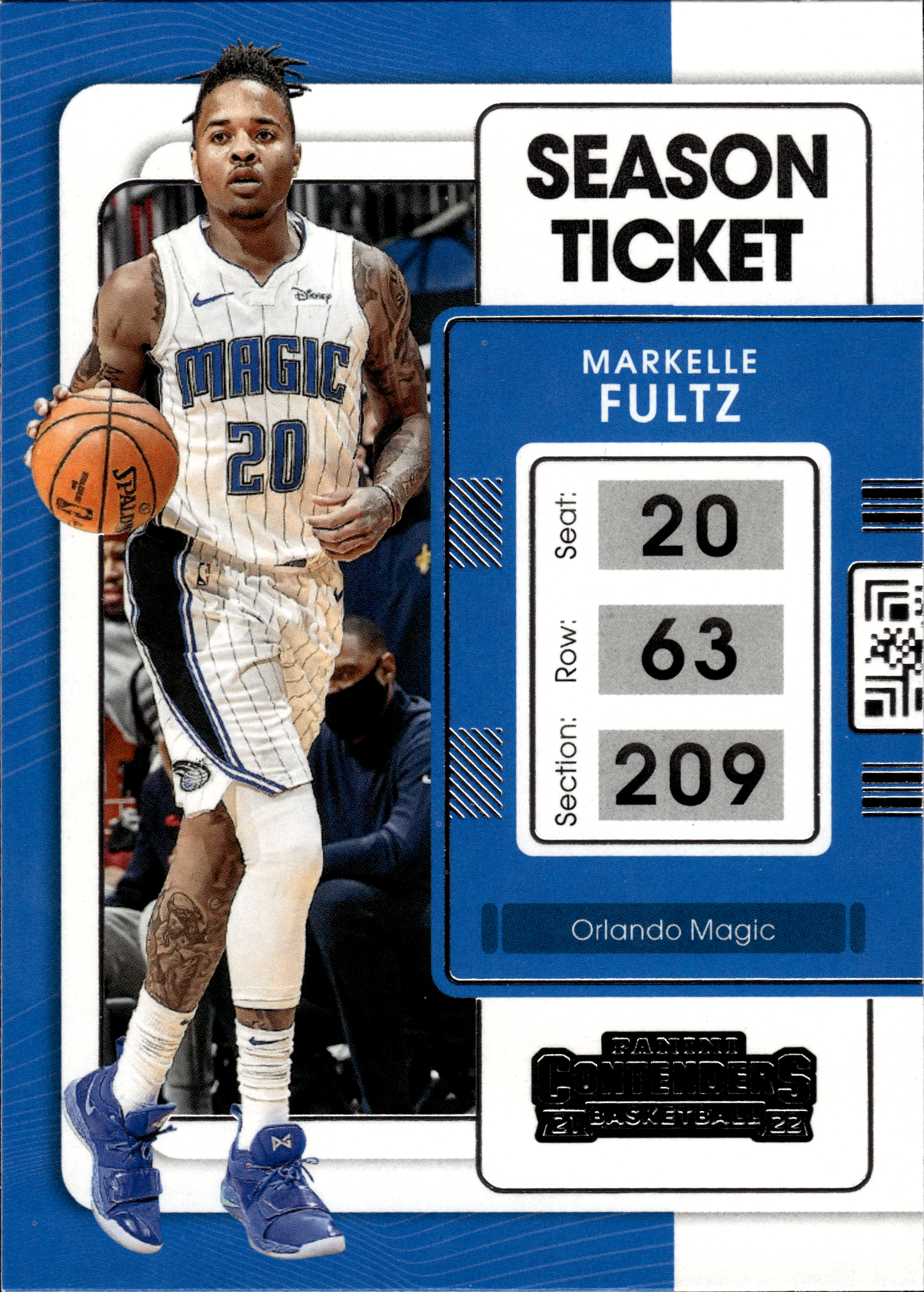 Markelle Fultz - Panini Contenders Season Ticket 2021-22, Nr. 17 (Art.-Nr. SG103745)