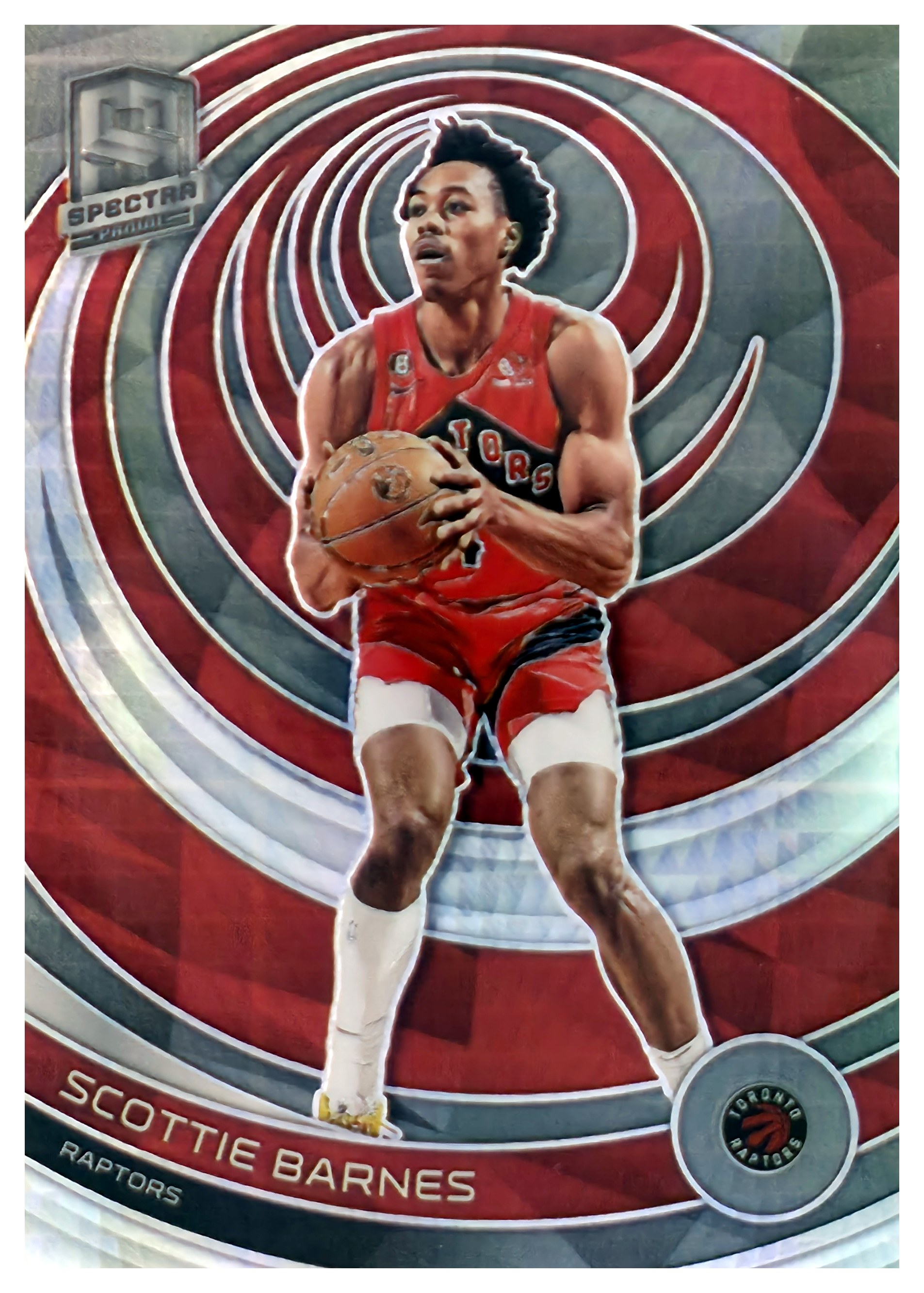 Scottie Barnes - Panini Spectra Base Set 2022-23, Nr. 107 (Art.-Nr. SG108634)