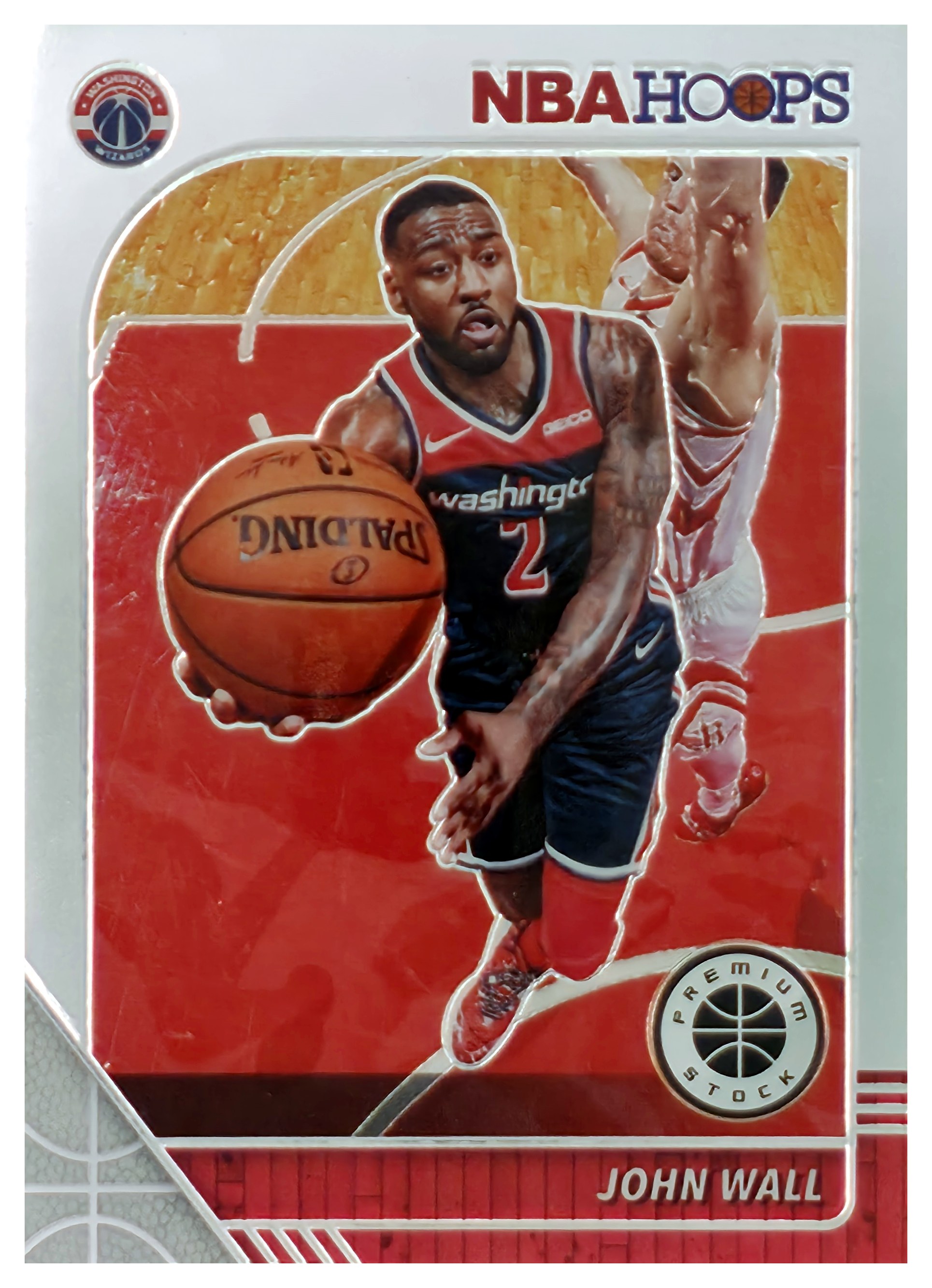 John Wall - Panini Hoops Premium Stock Base Set 2019-20, Nr. 191 (Art.-Nr. SG107012)