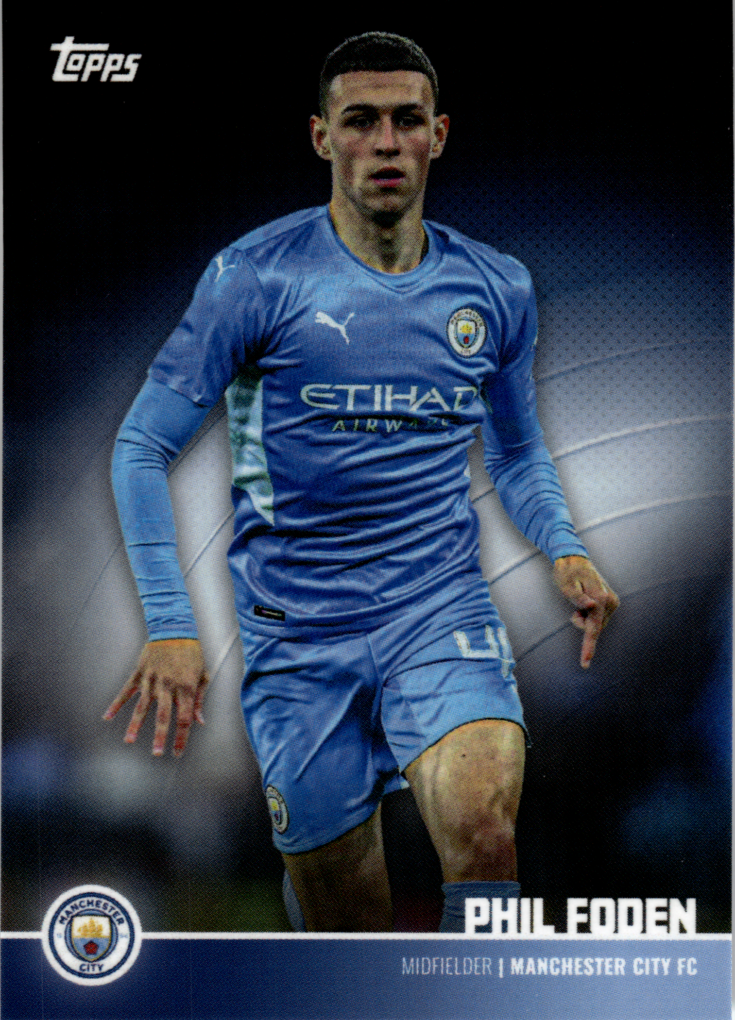 Phil Foden - Topps Manchester City Team Set Base Set 2021-22 (Art.-Nr. SG106331)