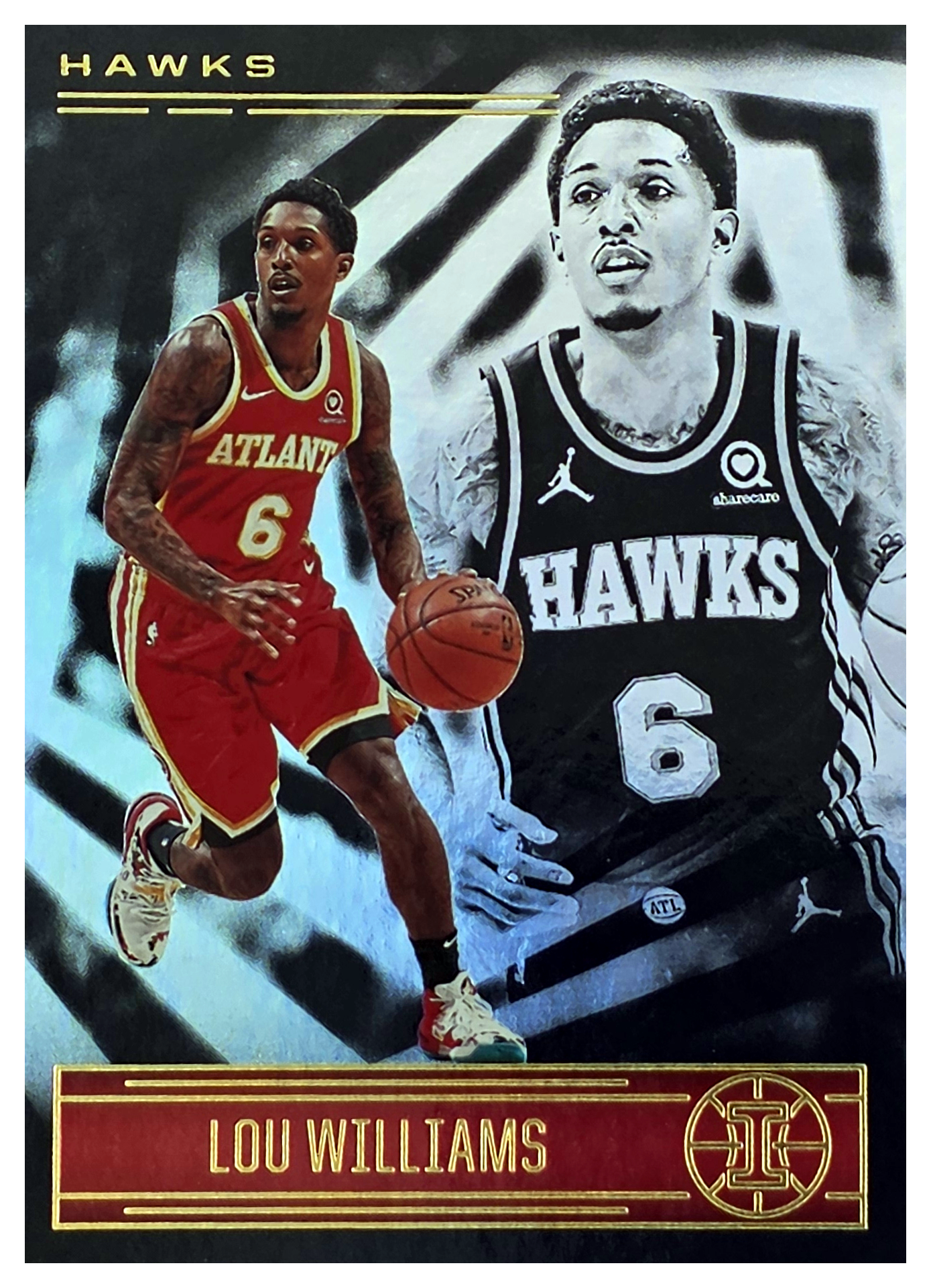 Lou Williams - Panini Illusions Base Set 2020-21, Nr. 46 (Art.-Nr. SG104285)