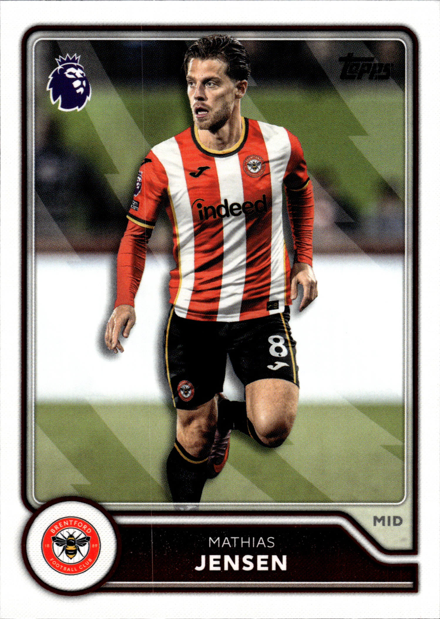 Mathias Jensen - Topps Flagship Premier League Base Set 2026-27, Nr. 68 (Art.-Nr. SG104969)