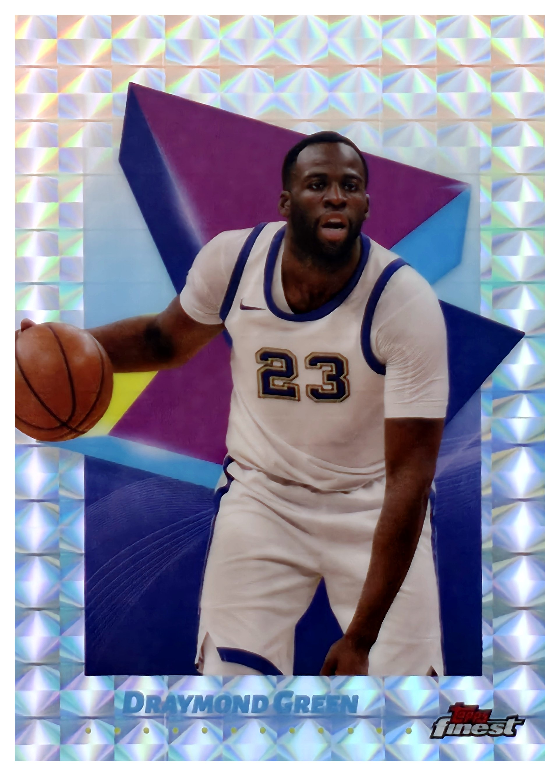 Draymond Green - Topps Finest Base Set 2024-25, Nr. 88 – Geometric Refractor (Art.-Nr. SG109093)