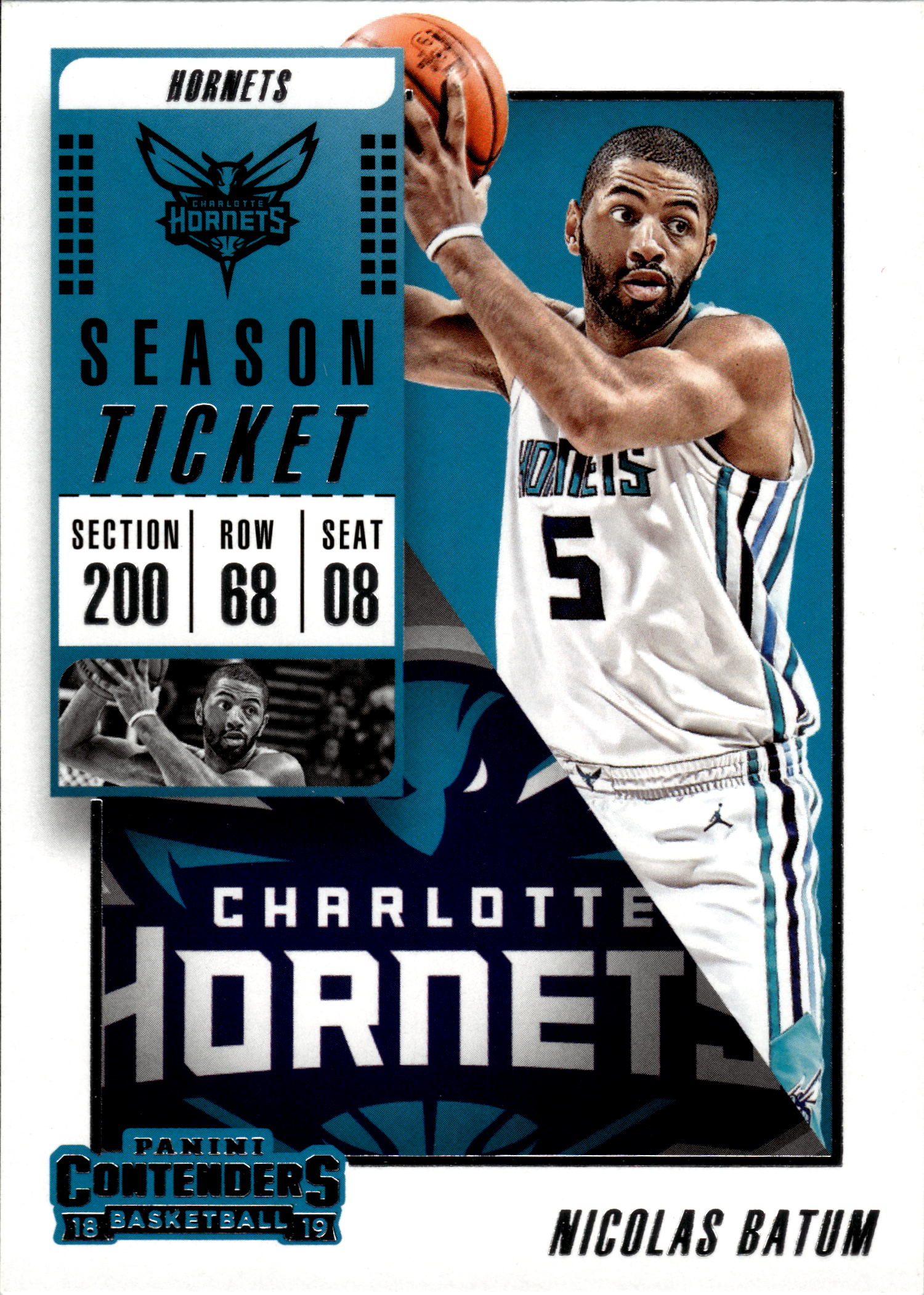 Nicolas Batum - Panini Contenders Season Ticket 2018-19, Nr. 24 (Art.-Nr. SG103789)