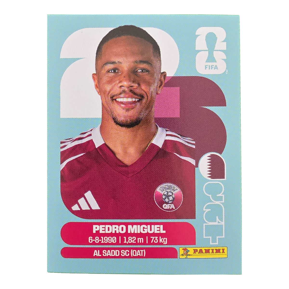 Pedro Miguel - Katar, FIFA WM 2026, Nr. QAT7