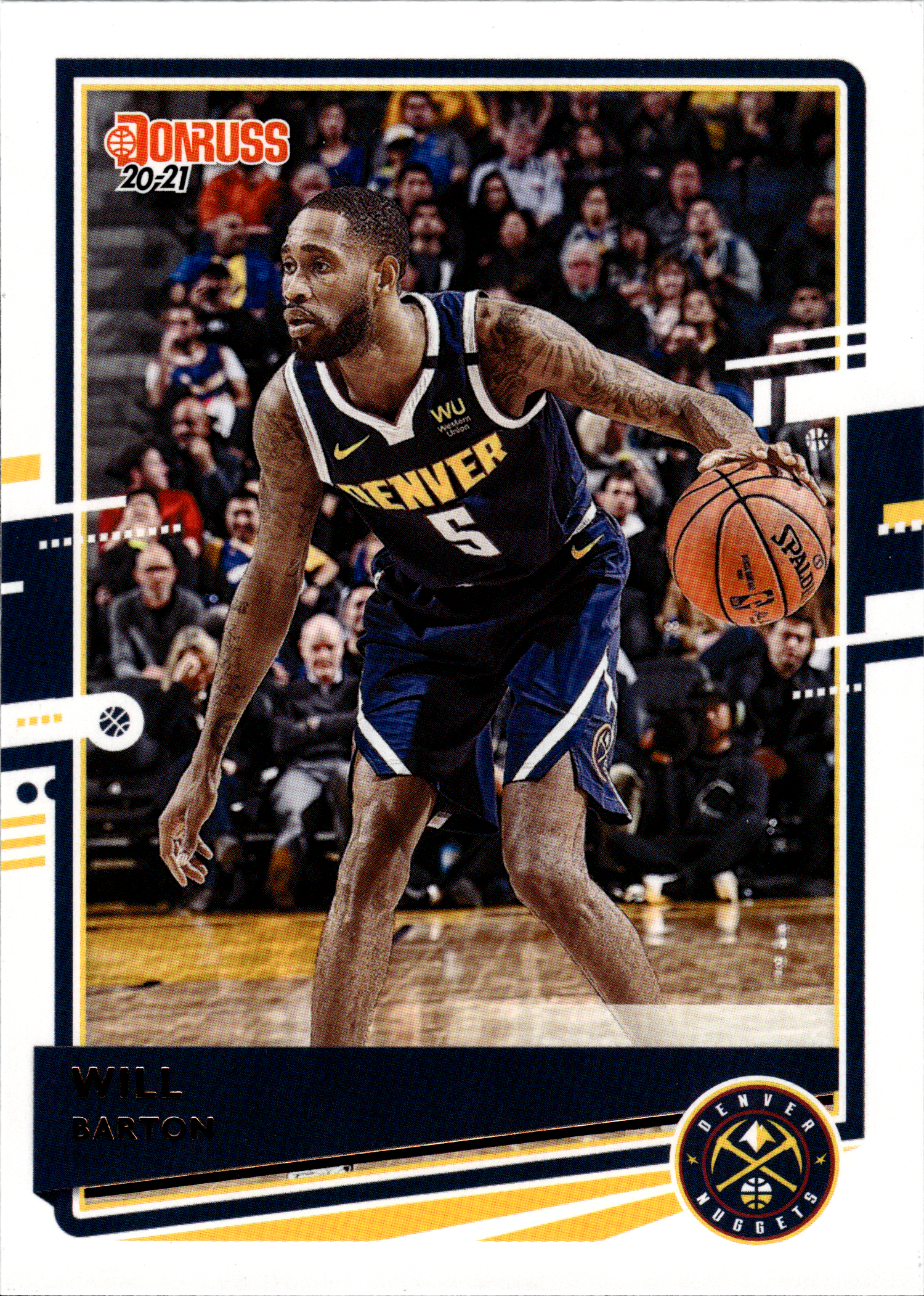 Will Barton - Panini Donruss Base Set 2020-21, Nr. 136 (Art.-Nr. SG103194)
