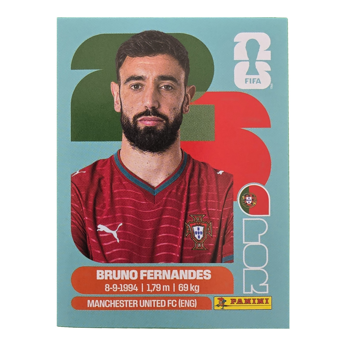 Bruno Fernandes - Portugal, FIFA WM 2026, Nr. POR10