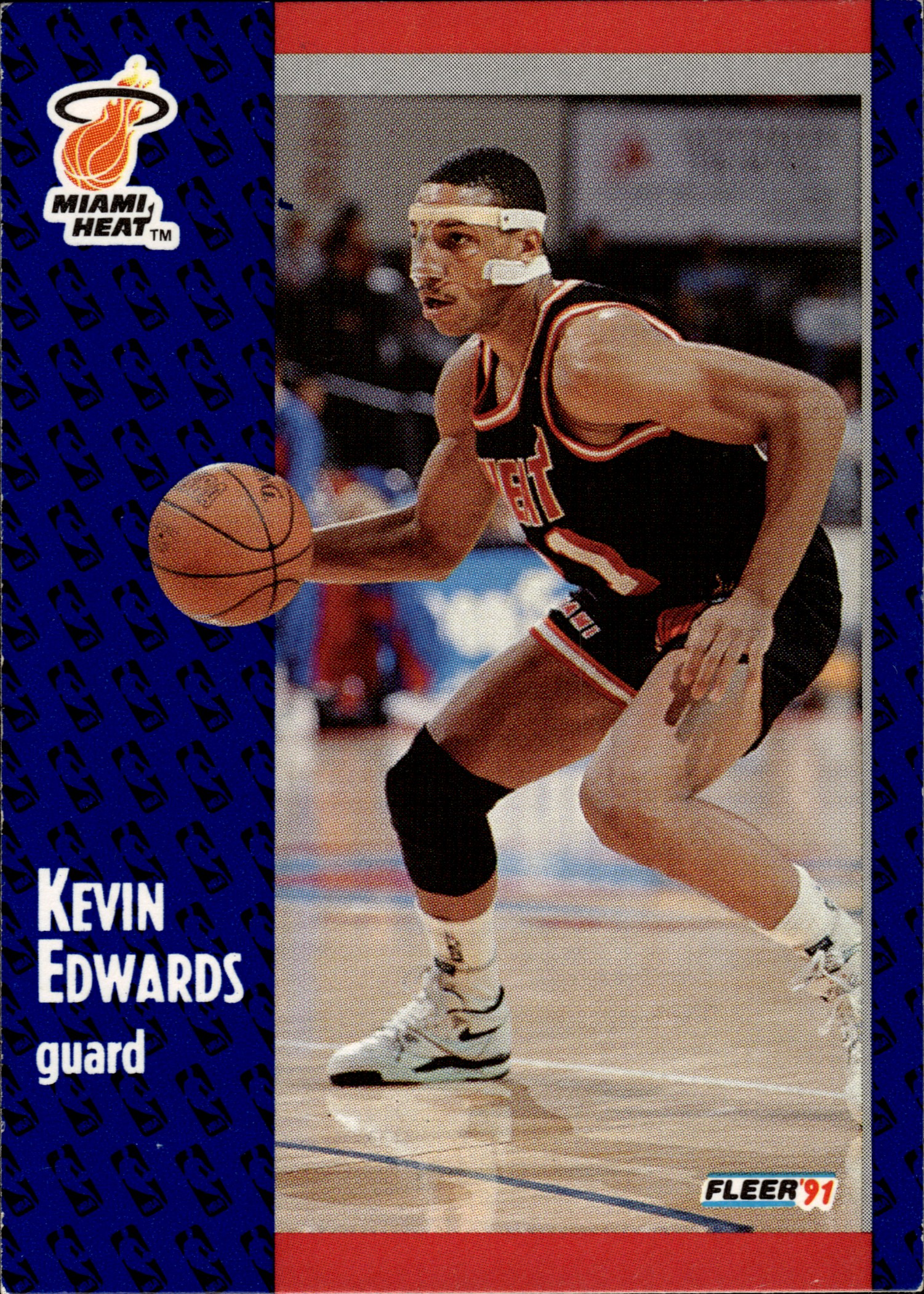 Kevin Edwards - Fleer Base Set 1991-92, Nr. 108 (Art.-Nr. SG108485)