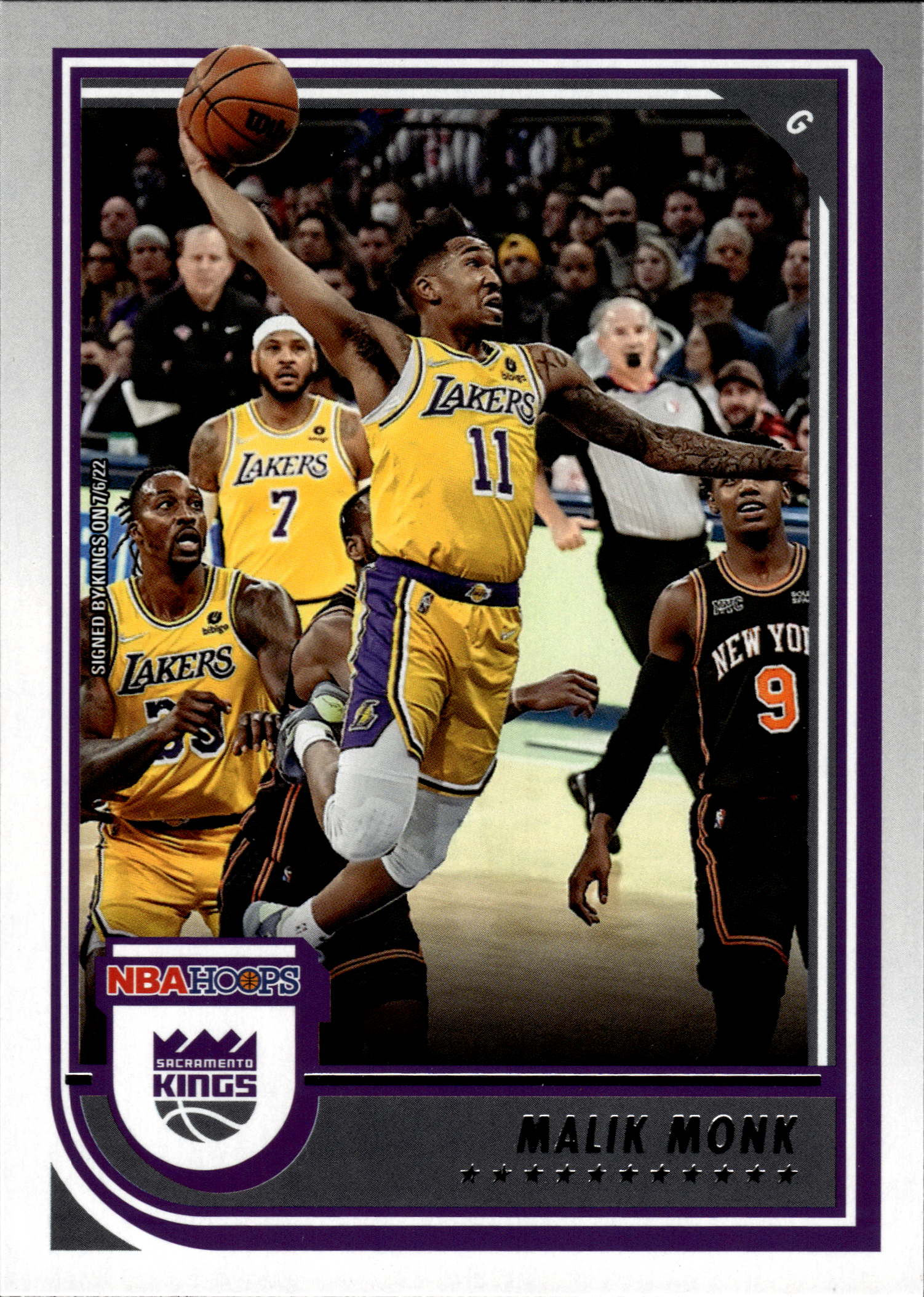 Malik Monk - Panini Hoops Base Set 2022-23, Nr. 162 (Art.-Nr. SG103083)