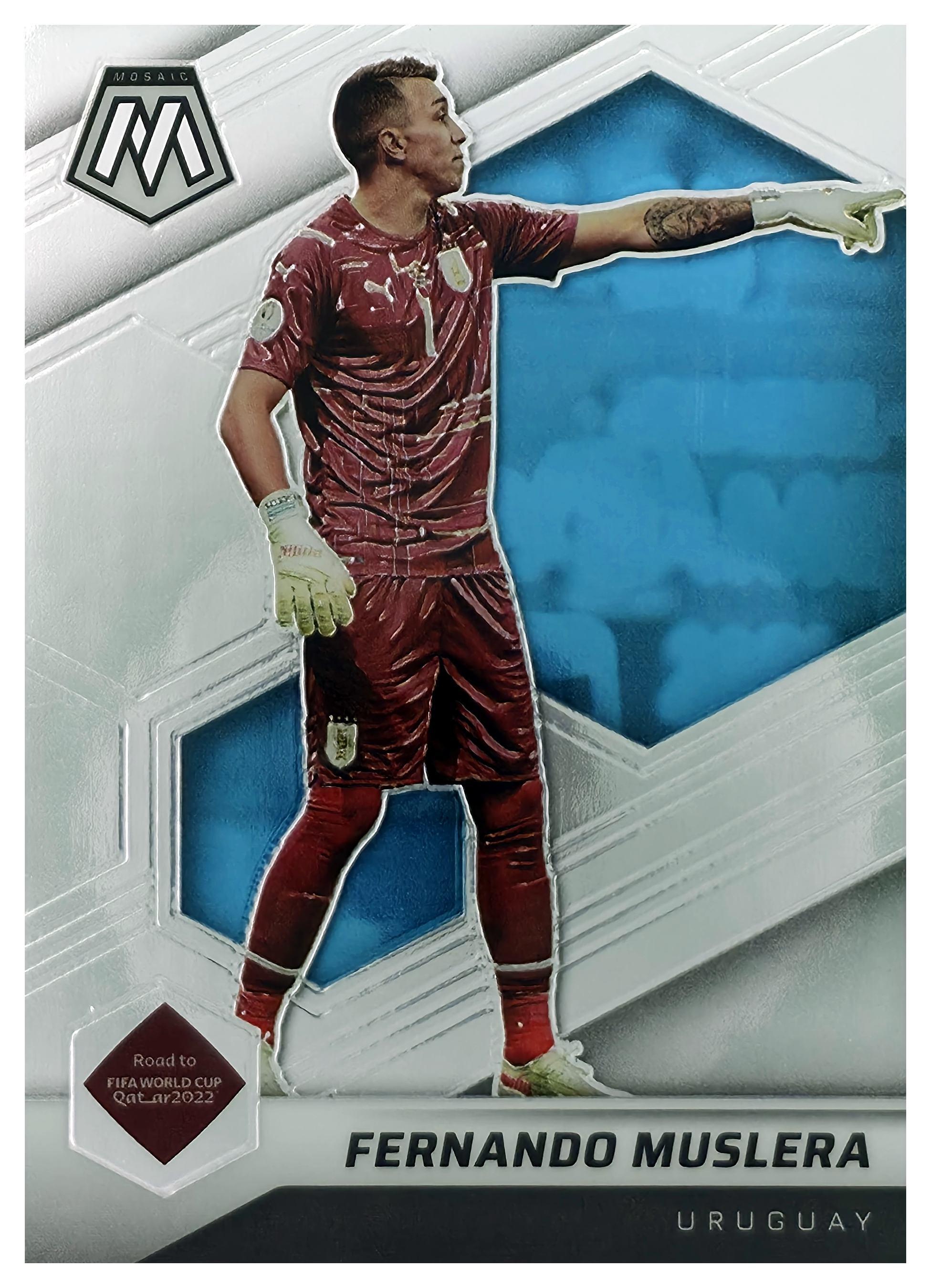 Fernando Muslera - Panini Mosaic FIFA Road to World Cup Base Set 2021-22, Nr. 117 (Art.-Nr. SG105920)