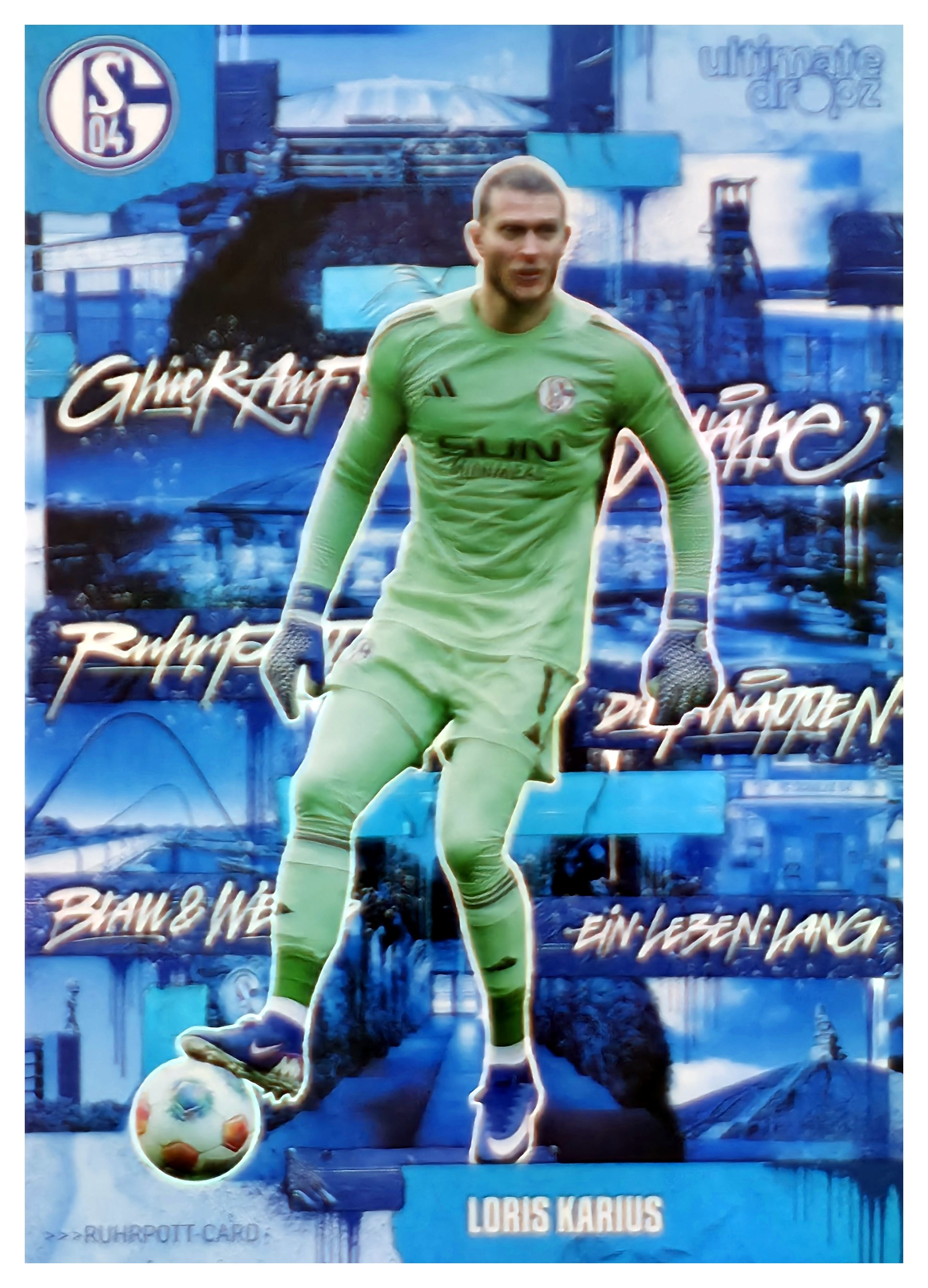 Loris Karius - Ultimate Dropz FC Schalke 04 Ruhrpott 2025-26 (Art.-Nr. SG109032)
