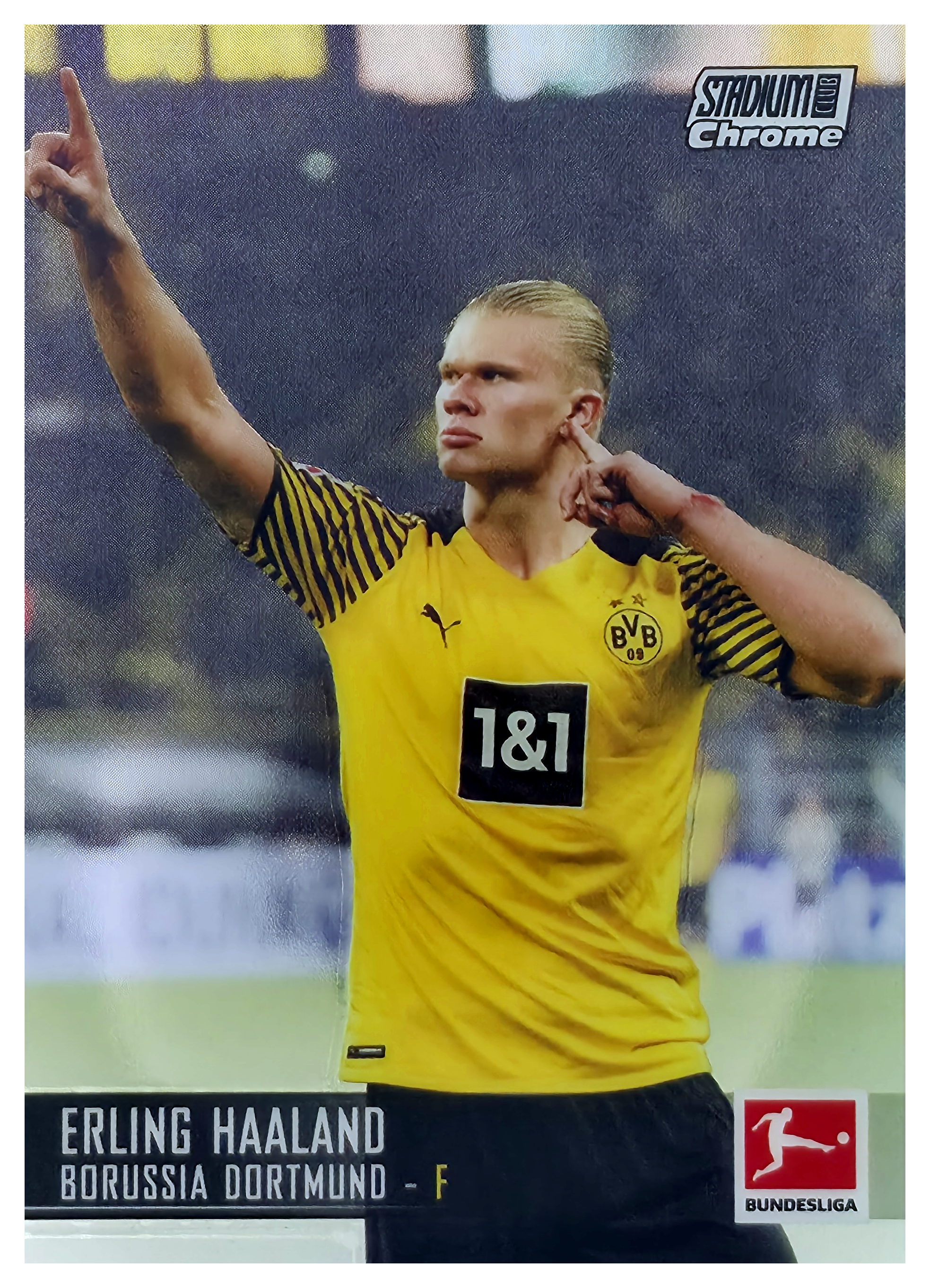 Erling Haaland - Topps Stadium Club Chrome Bundesliga Base Set 2021-22, Nr. 30 (Art.-Nr. SG106470)