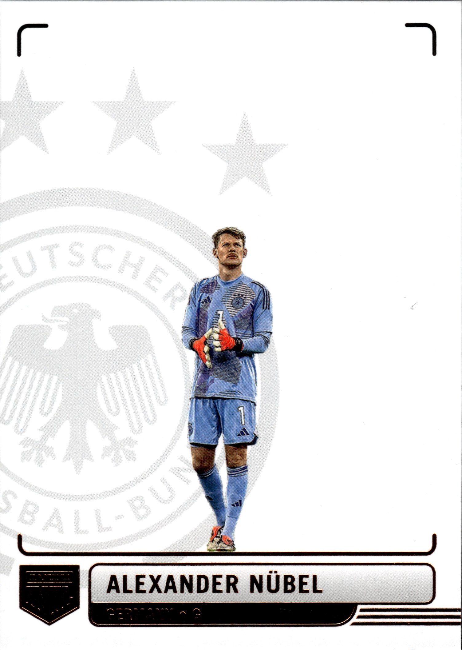 Alexander Nübel - Panini DFB International Adler 2026, Nr. 12 – Insert (Art.-Nr. SG109238)
