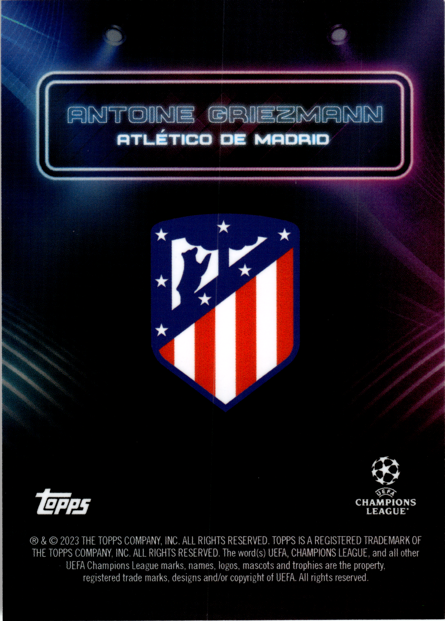 Antoine Griezmann - Topps UEFA Club Competitions Showtime 2023-24