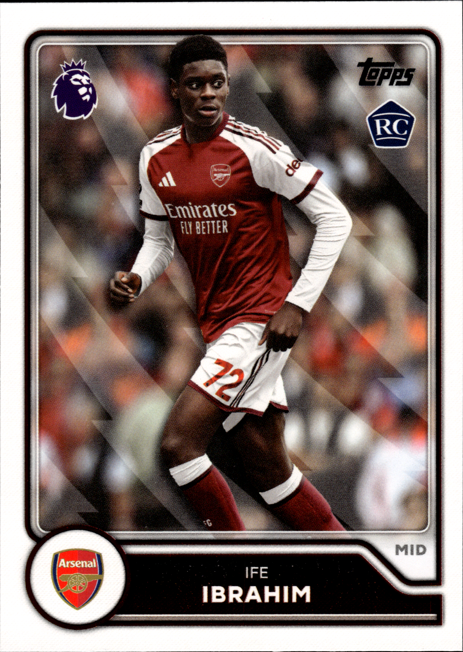 Ife Ibrahim - Topps Flagship Premier League Base Set 2026-27, Nr. 27 – Rookie Card (Art.-Nr. SG104649)