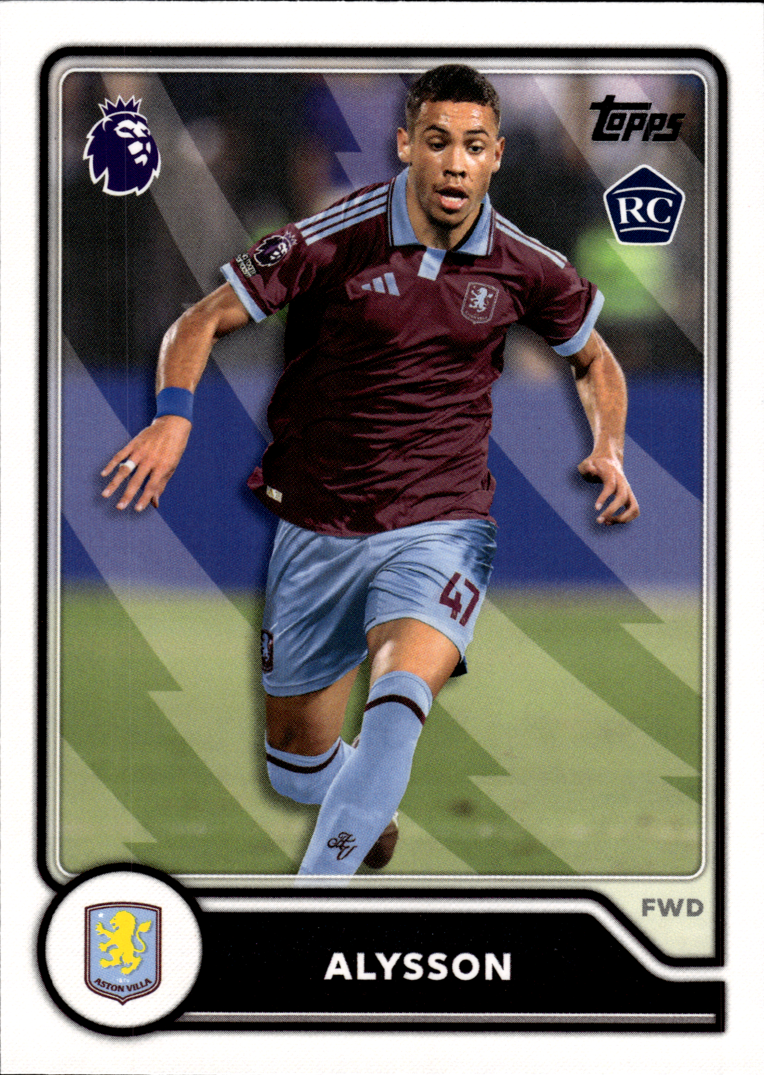 Alysson - Topps Flagship Premier League Base Set 2026-27, Nr. 45 – Rookie Card (Art.-Nr. SG104688)