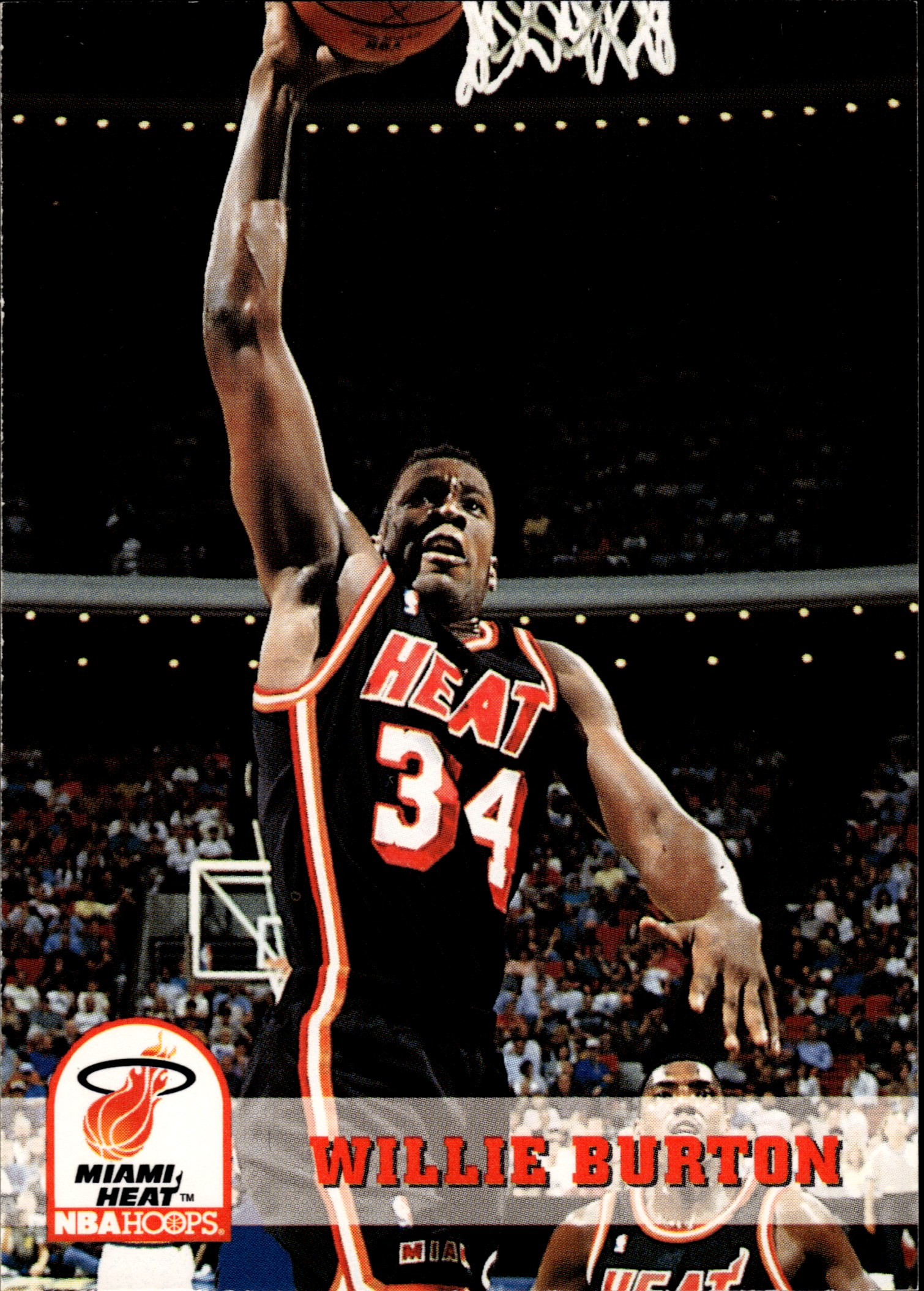 Willie Burton - NBA Hoops Base Set 1993-94, Nr. 360 (Art.-Nr. SG108487)
