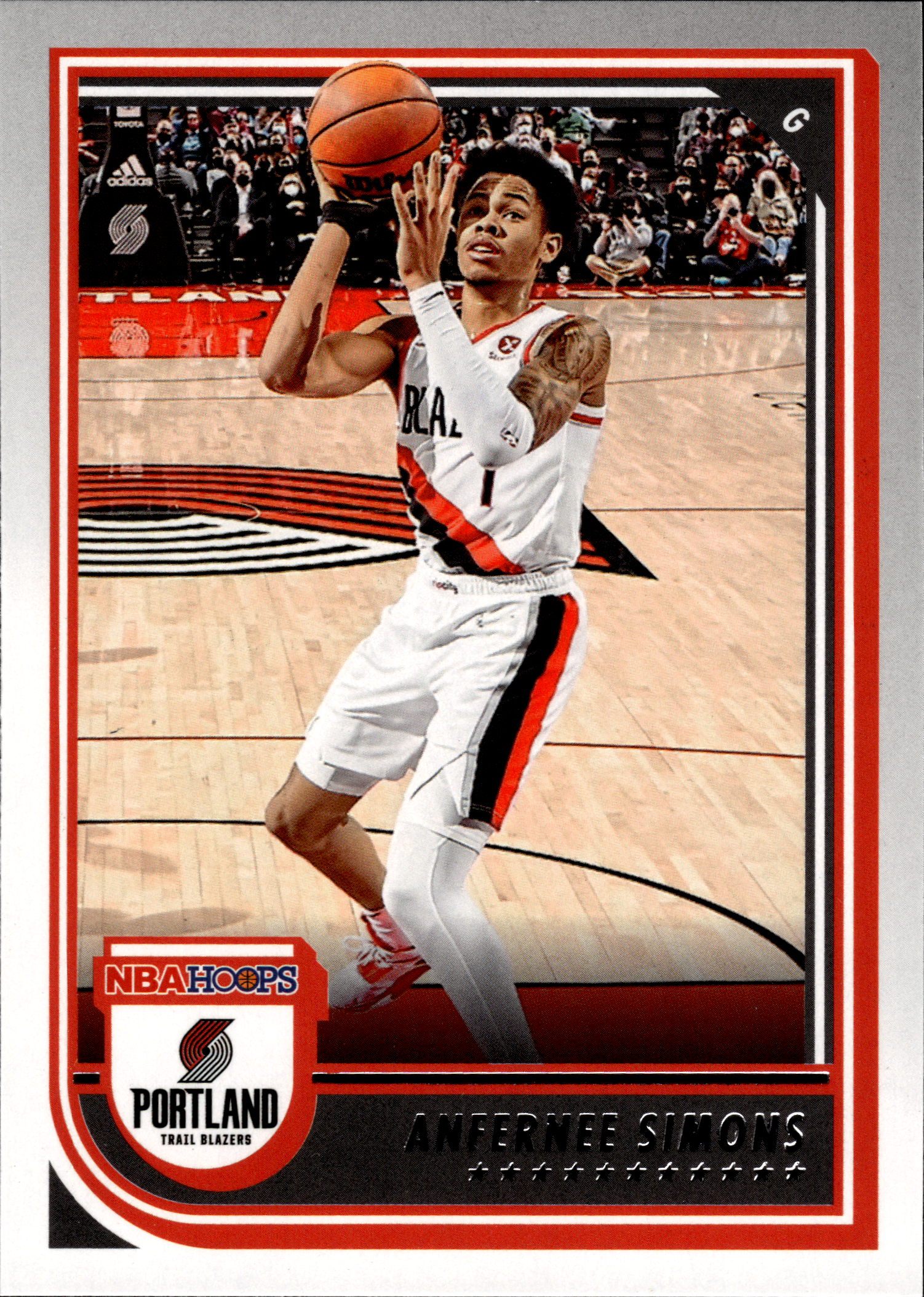 Anfernee Simons - Panini Hoops Base Set 2022-23, Nr. 210 (Art.-Nr. SG103099)