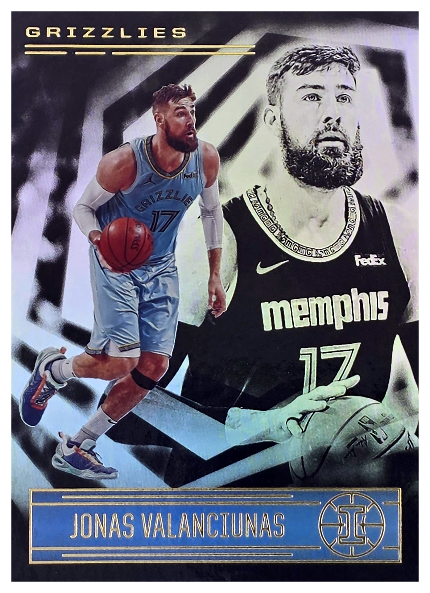 Jonas Valanciunas - Panini Illusions Base Set 2020-21, Nr. 109 (Art.-Nr. SG104272)
