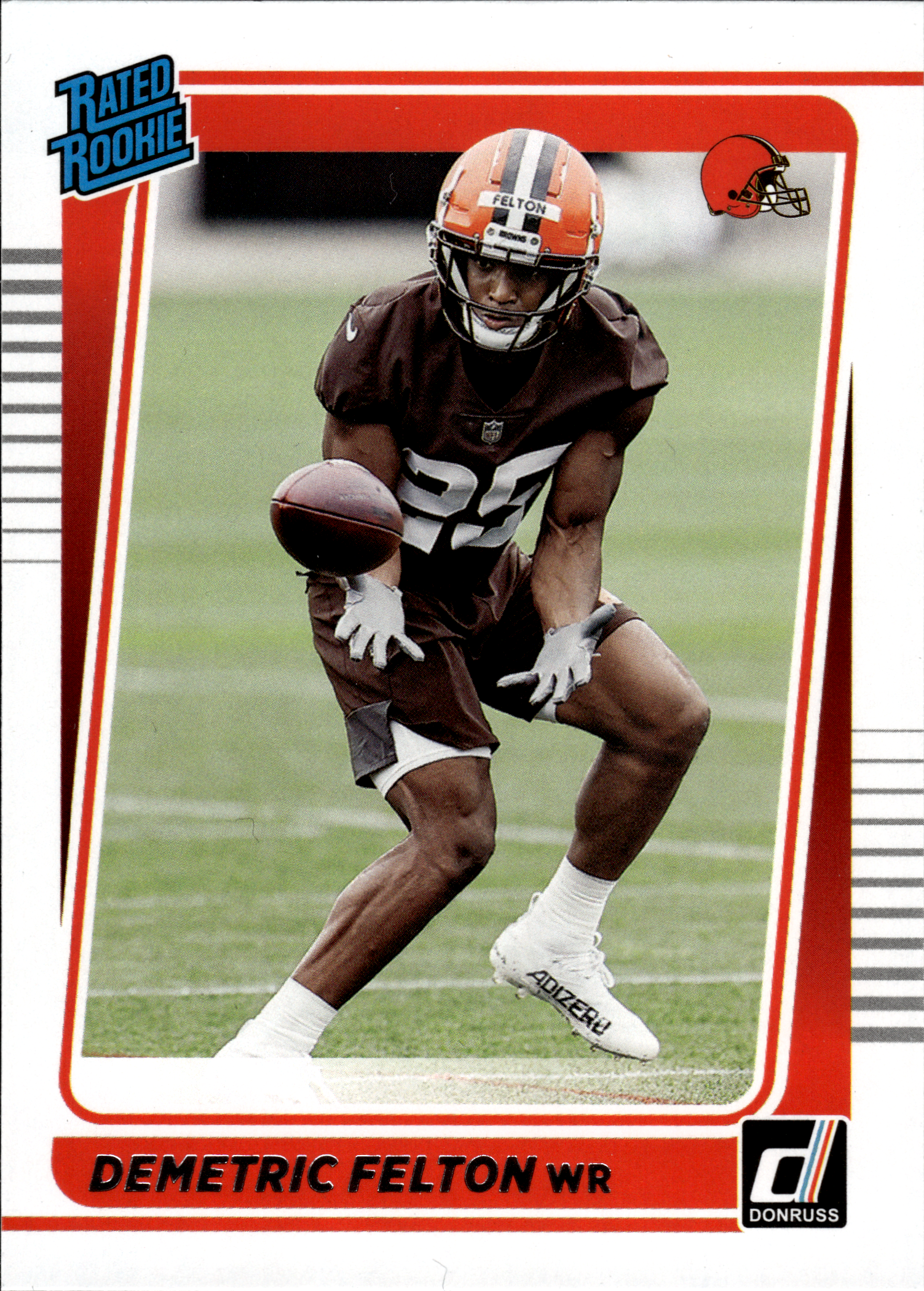 Demetric Felton - Panini Donruss Base Set 2021, Nr. 293 – Rookie Card (Art.-Nr. SG103951)