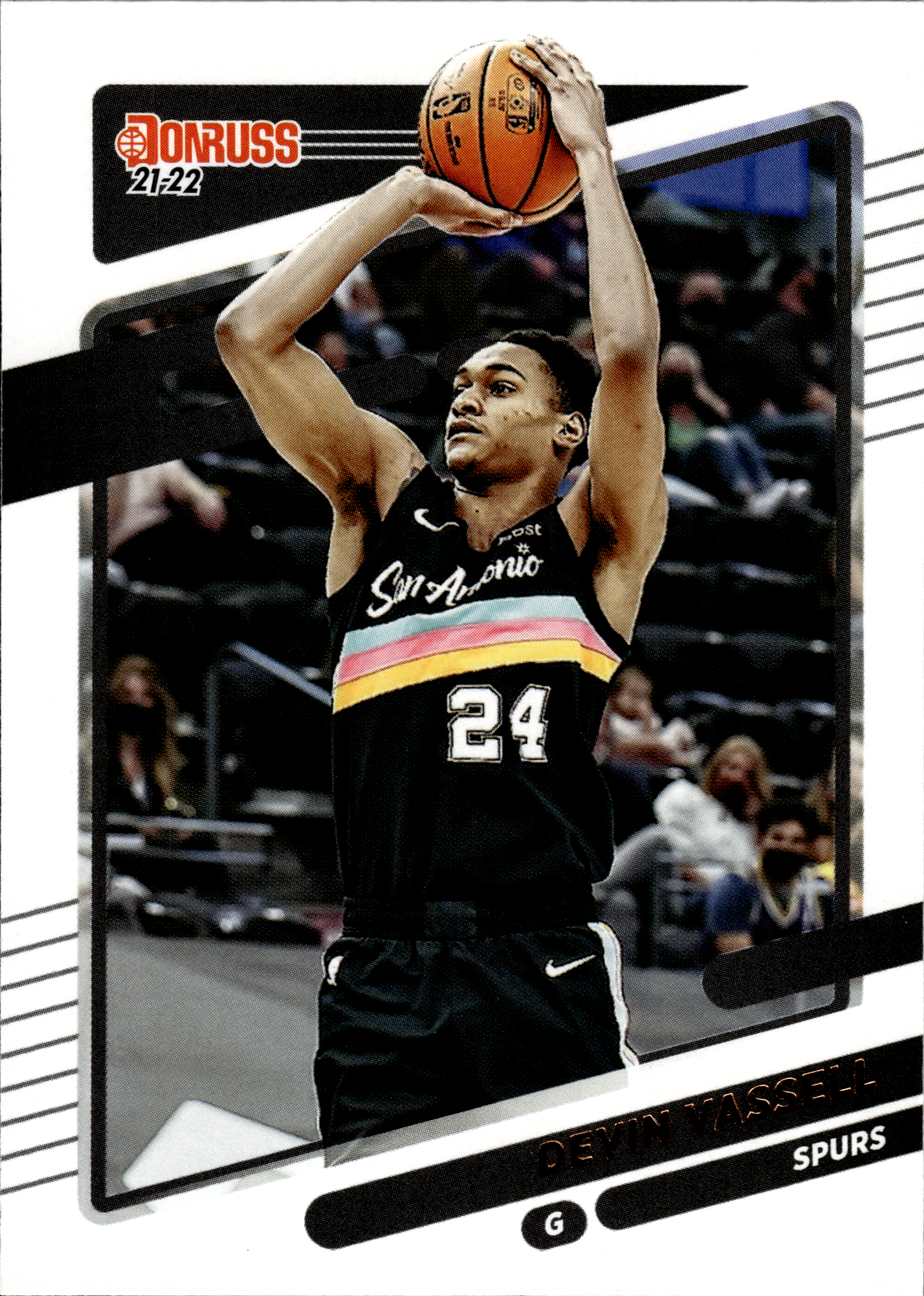 Devin Vassell - Panini Donruss Base Set 2021-22, Nr. 15 (Art.-Nr. SG105594)