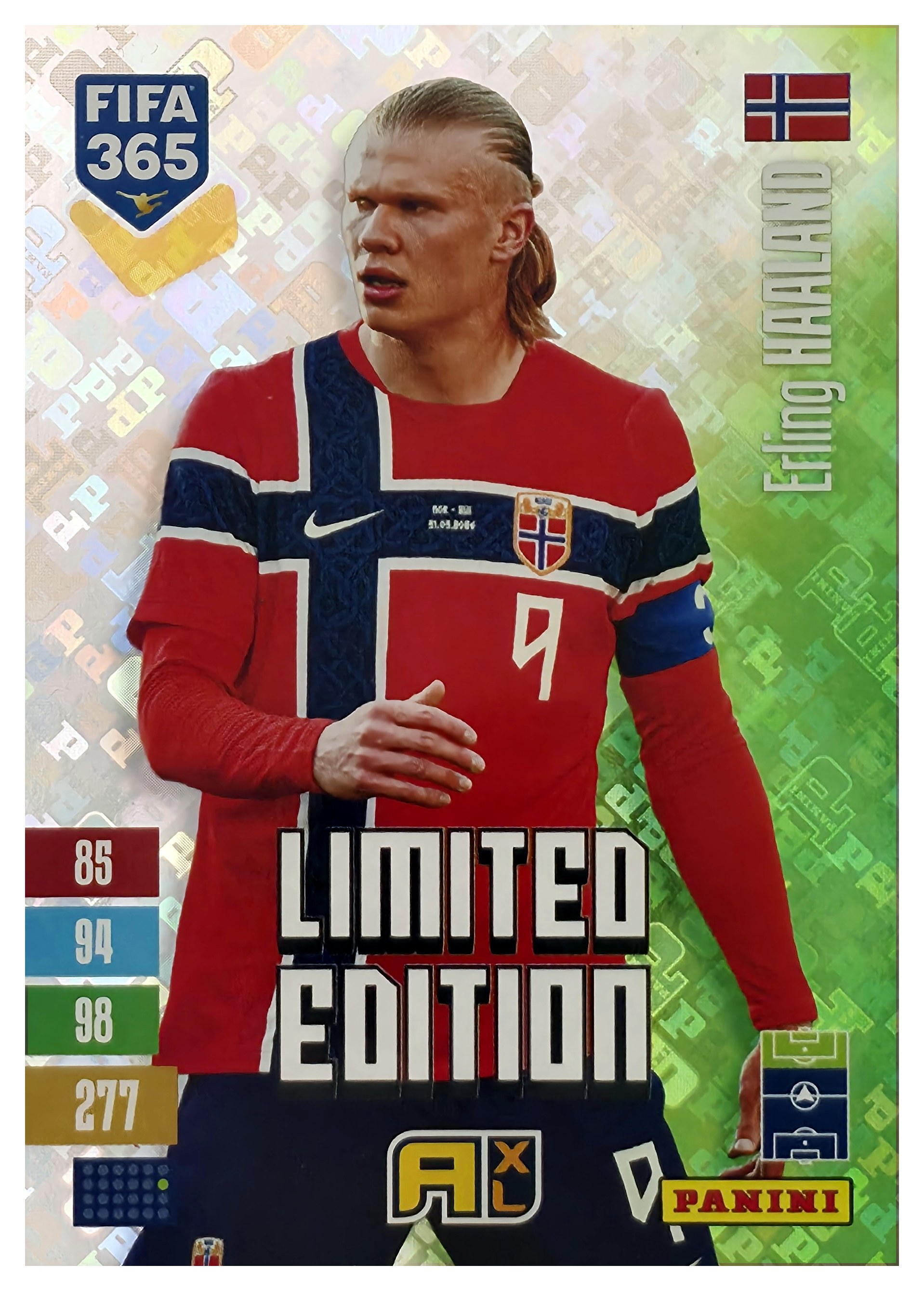 Erling Haaland - Panini Adrenalyn XL FIFA 365 Limited Edition Classic Tin 2026-27 (Insert)