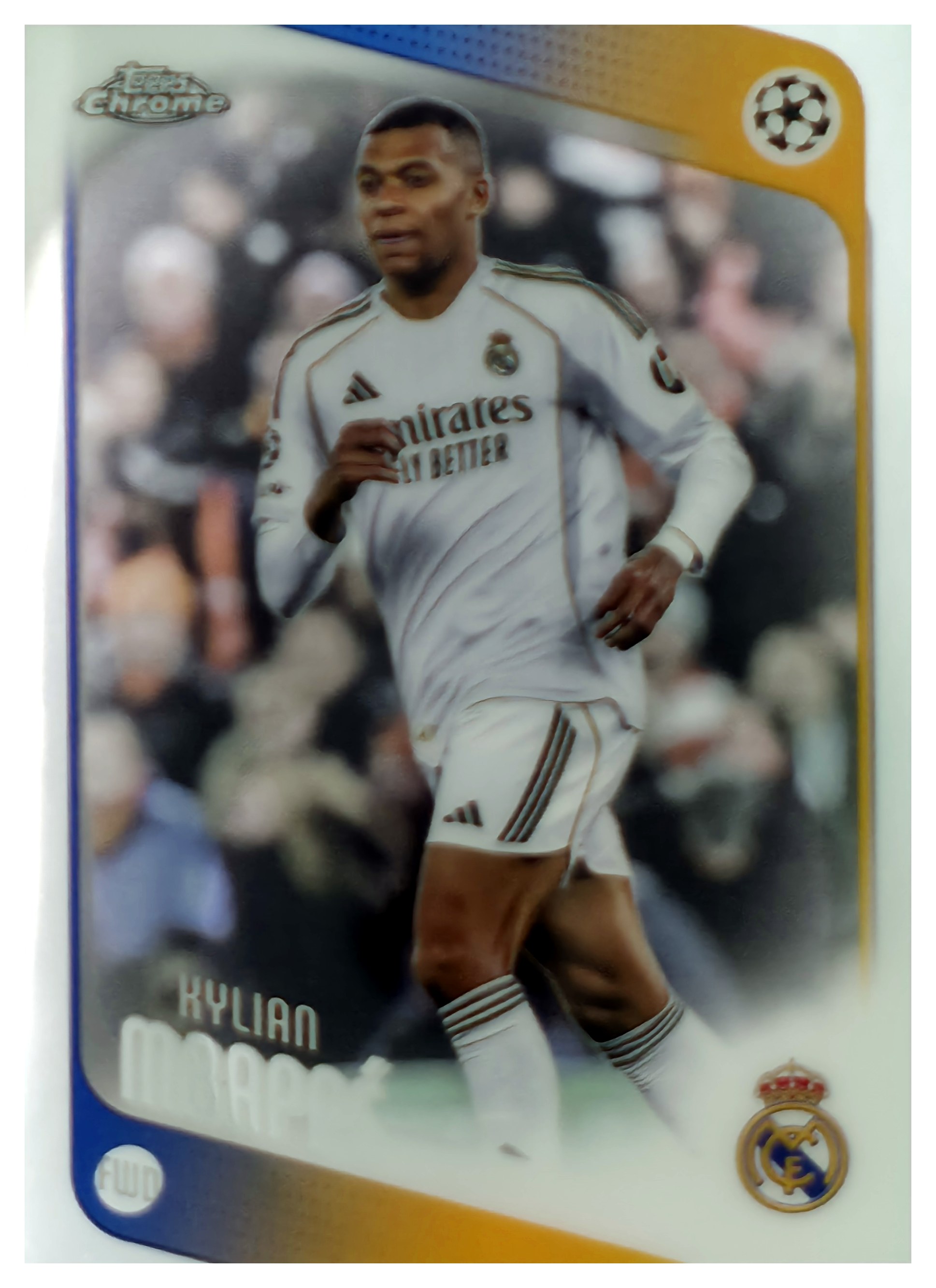 Kylian Mbappé - Topps Chrome UEFA Club Competitions Base Set 2025-26, Nr. 112 (Art.-Nr. SG109542)
