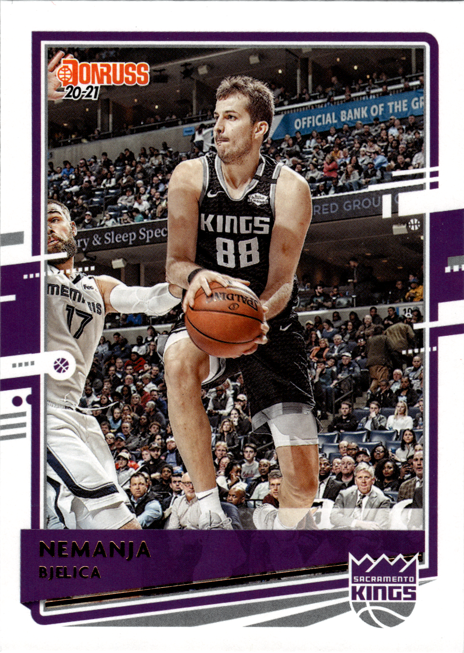 Nemanja Bjelica - Panini Donruss Base Set 2020-21, Nr. 109 (Art.-Nr. SG103213)