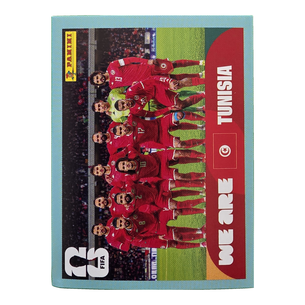 Teamfoto - Tunesien, FIFA WM 2026, Nr. TUN13