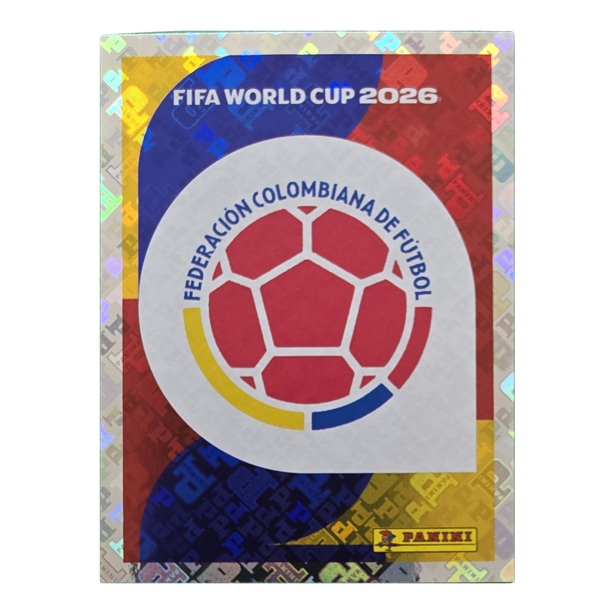 Emblem - Kolumbien, FIFA WM 2026, Nr. COL1 – Glitzer-Optik
