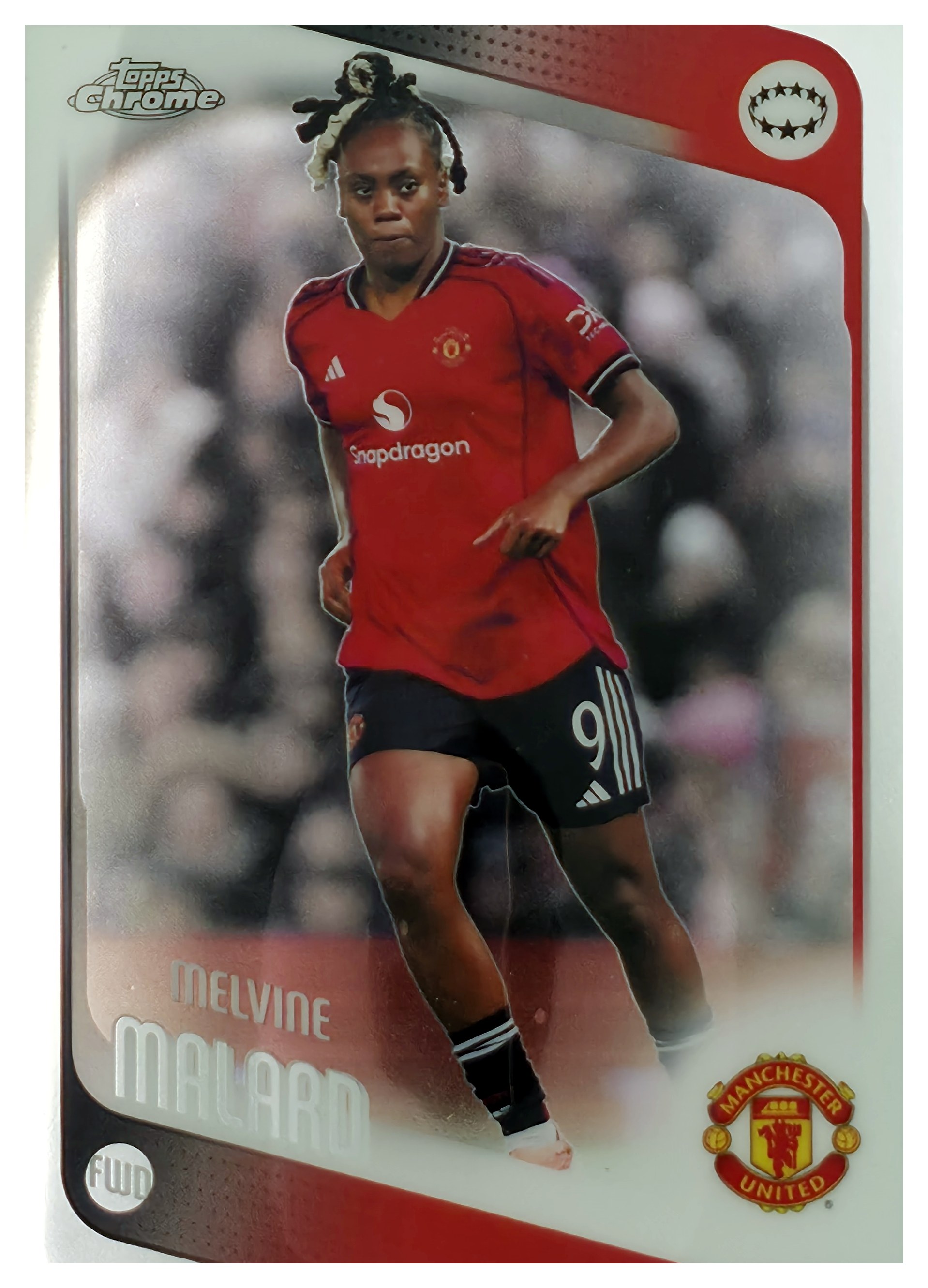 Melvine Malard - Topps Chrome UEFA Women's Champions League Base Set 2025-26, Nr. 17 (Art.-Nr. SG110915)