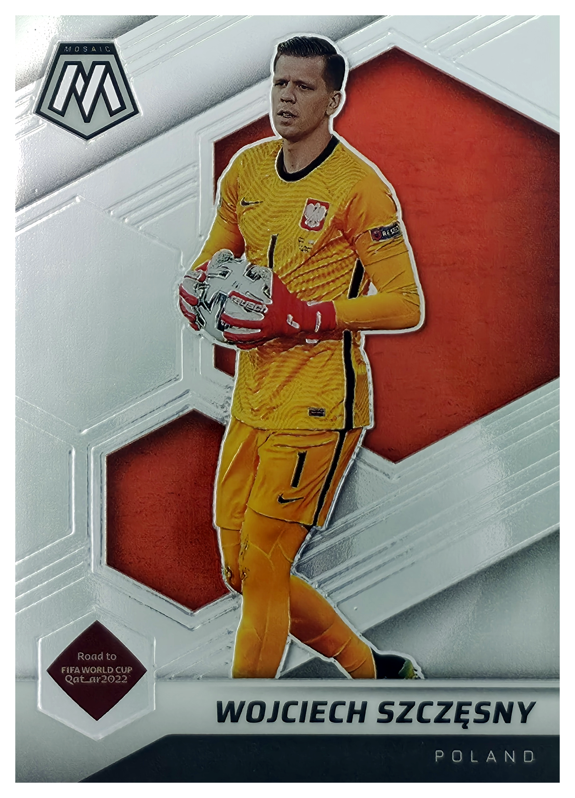 Wojciech Szczęsny - Panini Mosaic FIFA Road to World Cup Base Set 2021-22, Nr. 49 (Art.-Nr. SG105976)