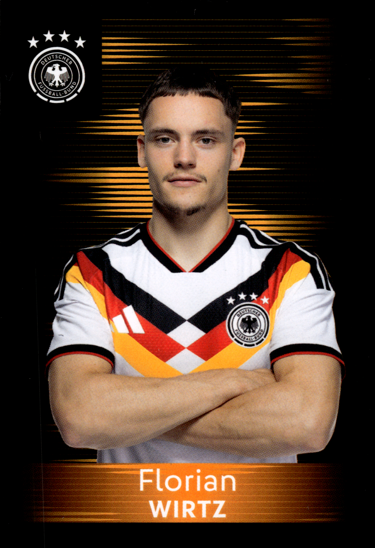 Florian Wirtz - Panini FIFA World Cup DFB-Sammelkarten 2026, Nr. 22 (Art.-Nr. SG102482)
