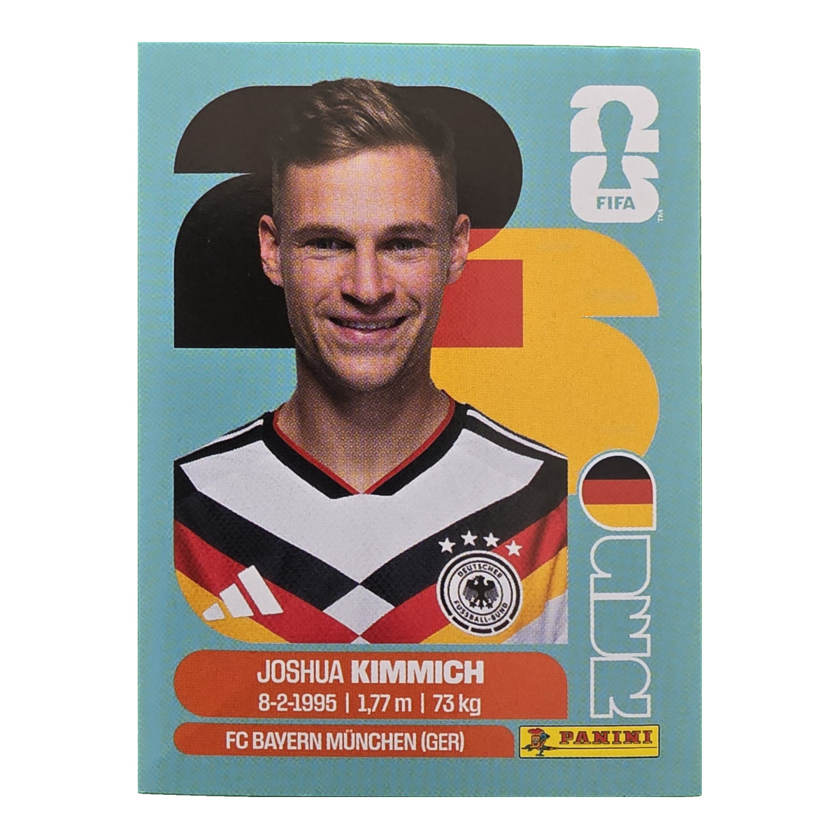 Joshua Kimmich - Deutschland, FIFA WM 2026, Nr. GER10