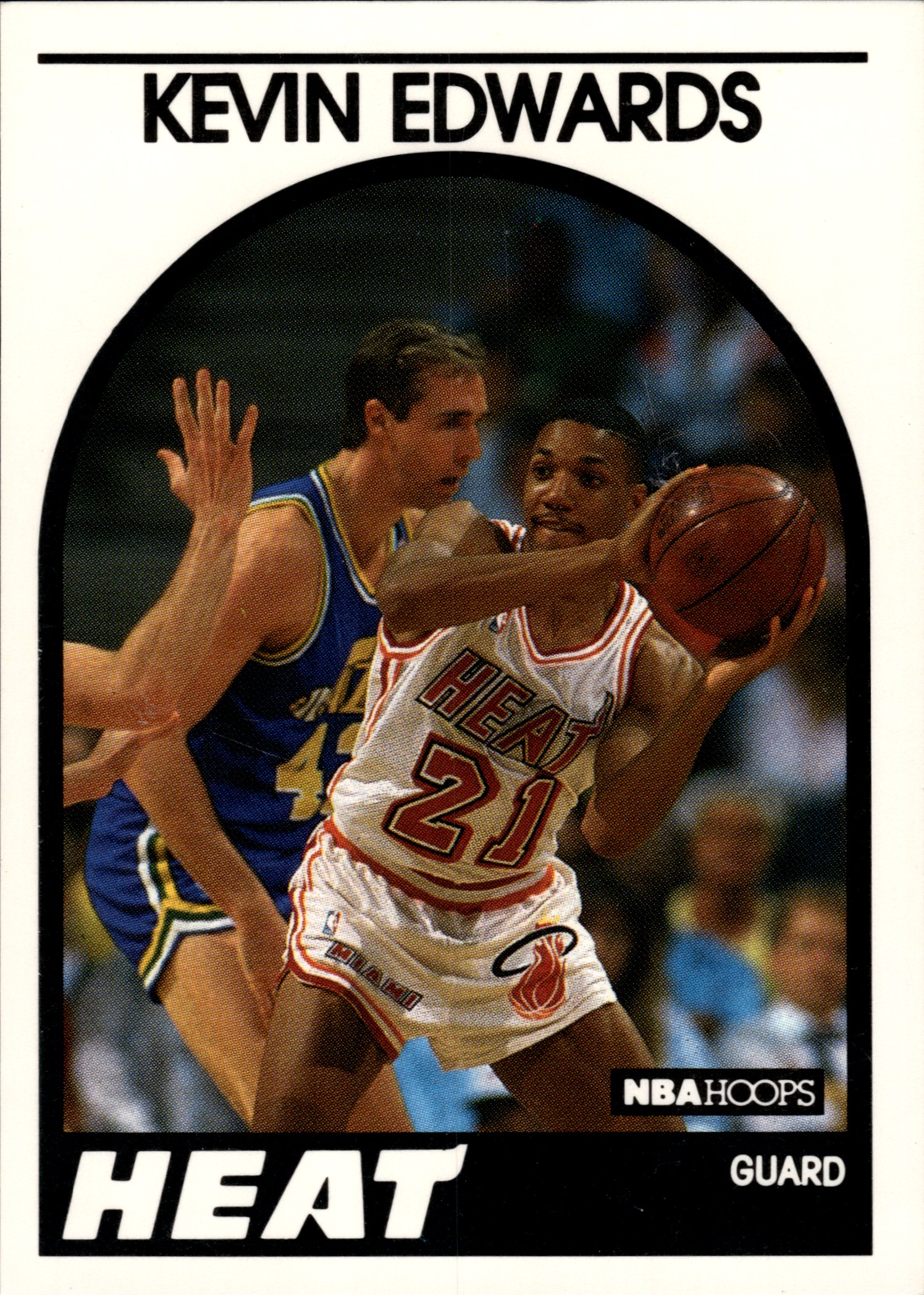 Kevin Edwards - NBA Hoops Base Set 1989-90, Nr. 41 (Art.-Nr. SG108496)