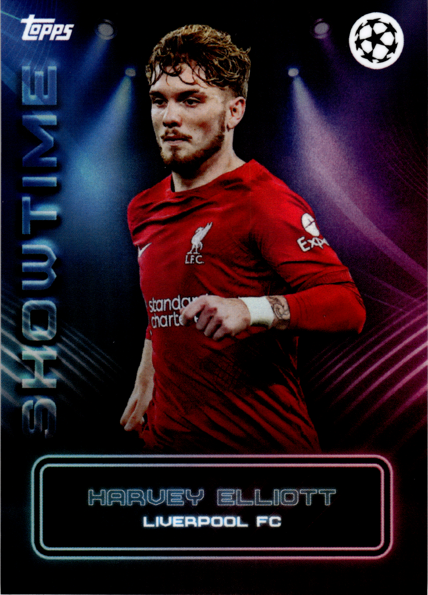 Harvey Elliott - Topps UEFA Club Competitions Showtime 2023-24 (Art.-Nr. SG102963)