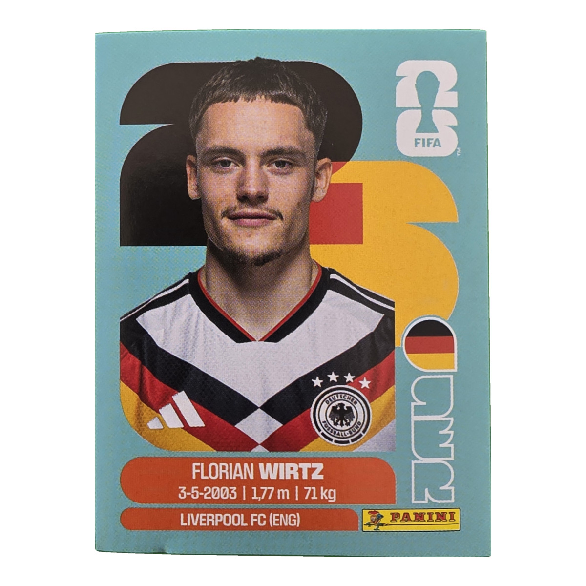 Florian Wirtz - Deutschland, FIFA WM 2026, Nr. GER11