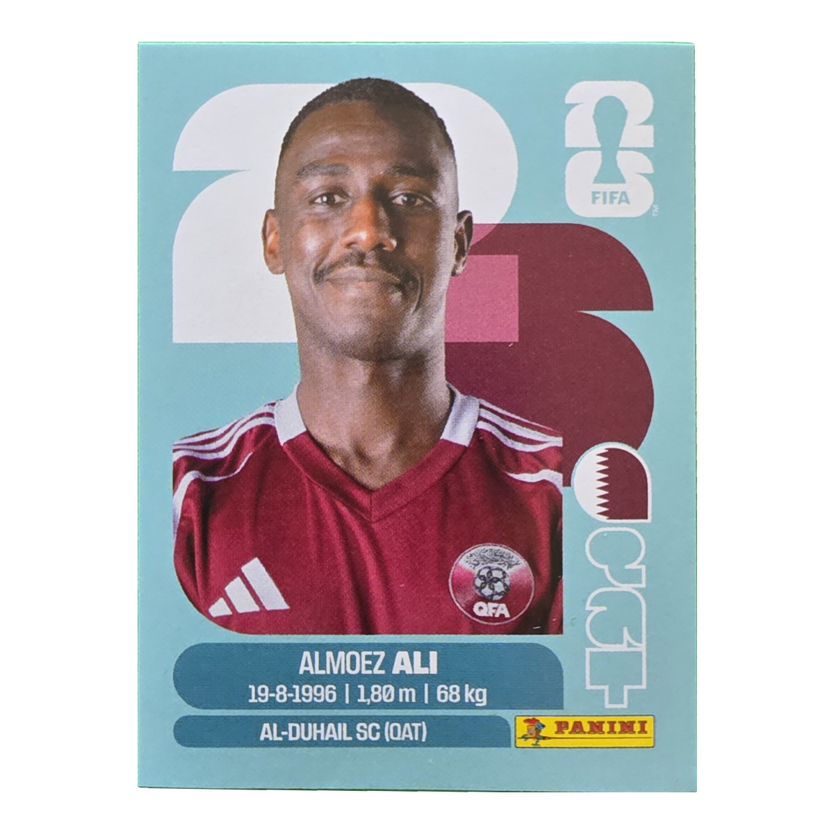 Almoez Ali - Katar, FIFA WM 2026, Nr. QAT20