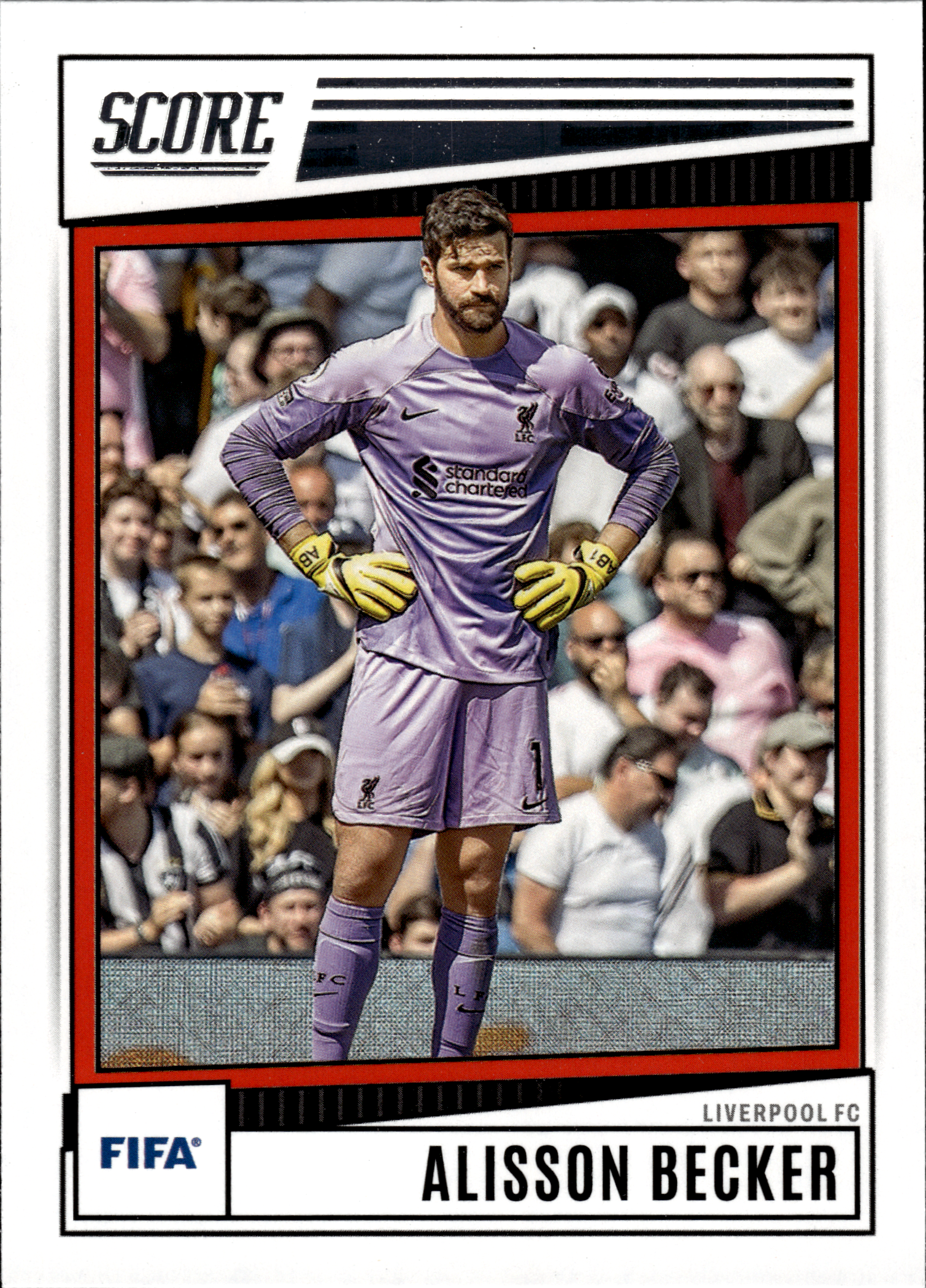 Alisson Becker - Panini Score FIFA Base Set 2022-23, Nr. 110 (Art.-Nr. SG102529)