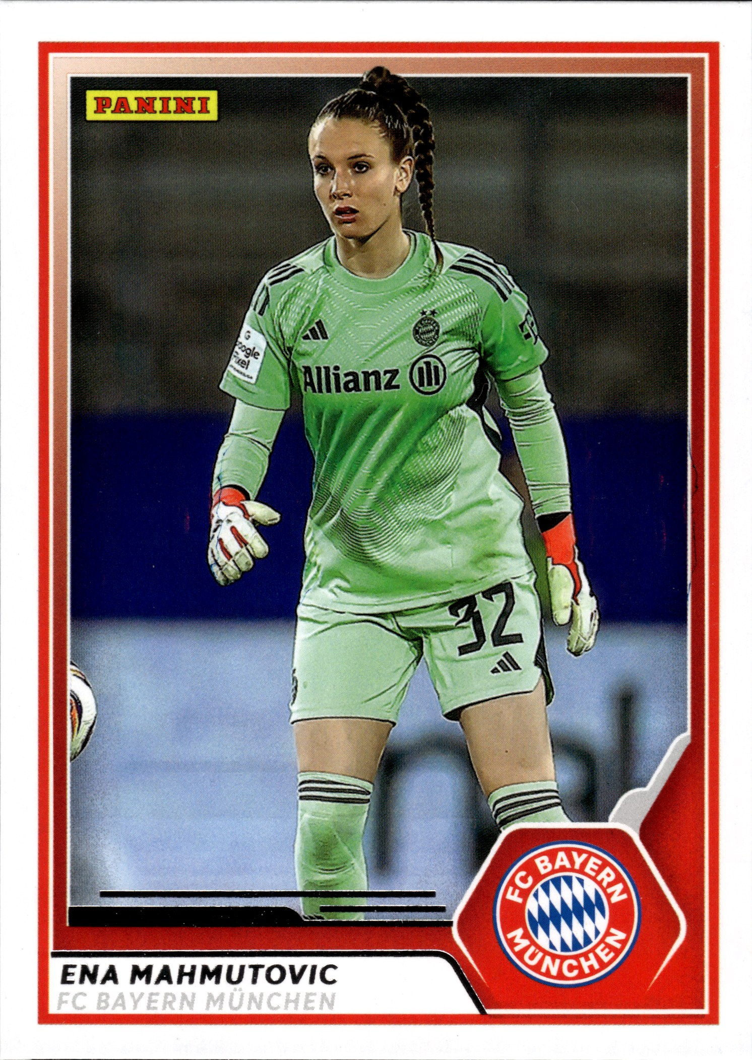 Ena Mahmutovic - Panini Frauen-Bundesliga TC Collection Base Set 2025-26, Nr. 7 (Art.-Nr. SG109726)