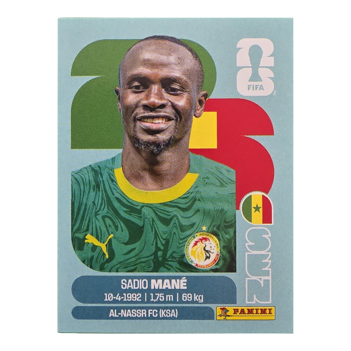 Sadio Mane - Senegal, FIFA WM 2026, Nr. SEN15