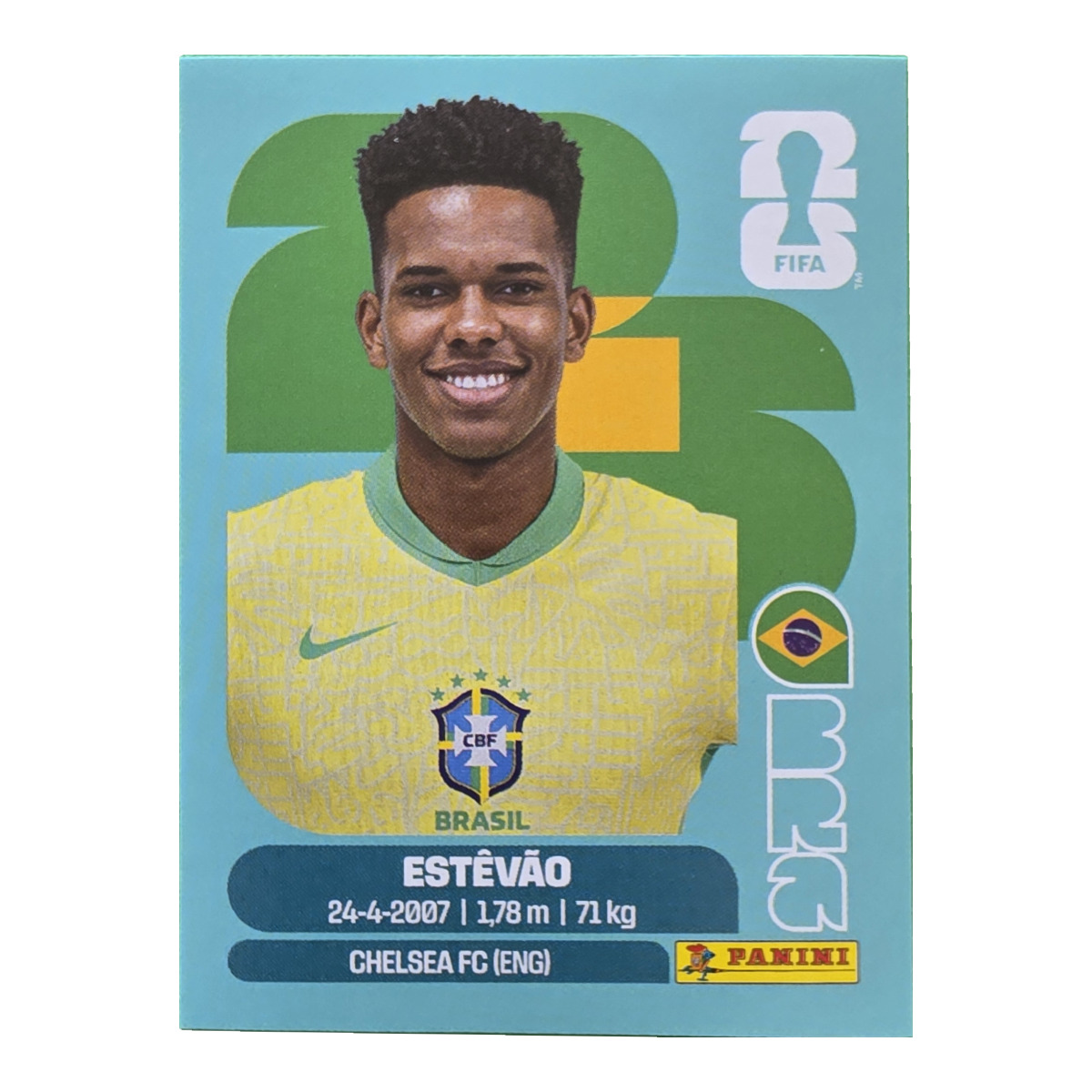 Estévão - Brasilien, FIFA WM 2026, Nr. BRA20