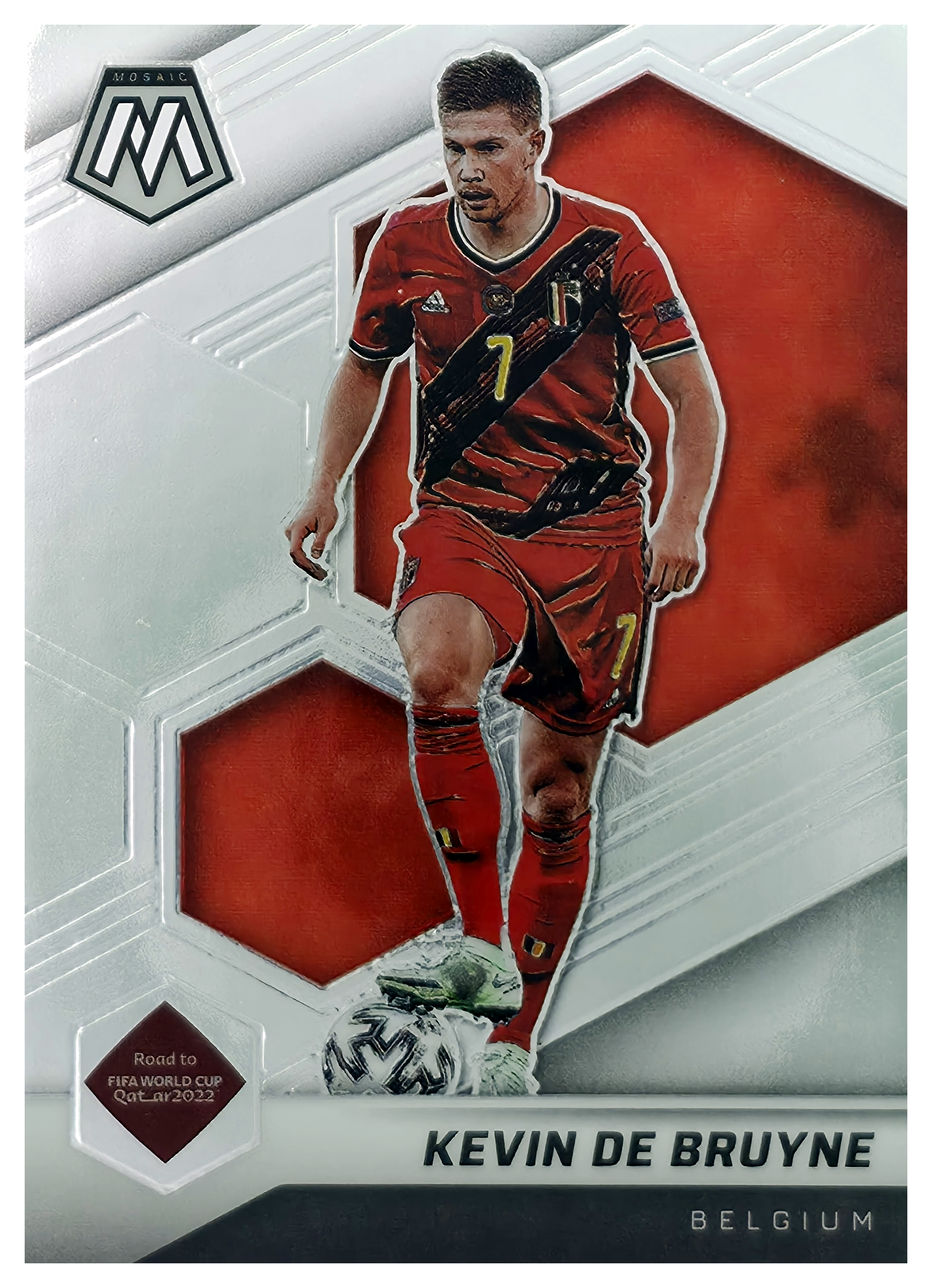 Kevin De Bruyne - Panini Mosaic FIFA Road to World Cup Base Set 2021-22, Nr. 194 (Art.-Nr. SG105986)