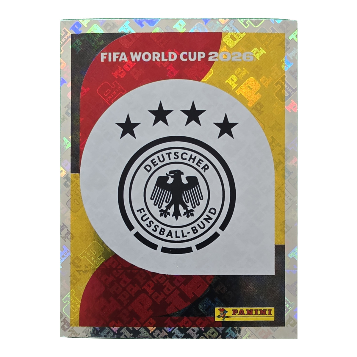 Emblem - Deutschland, FIFA WM 2026, Nr. GER1 – Glitzer-Optik