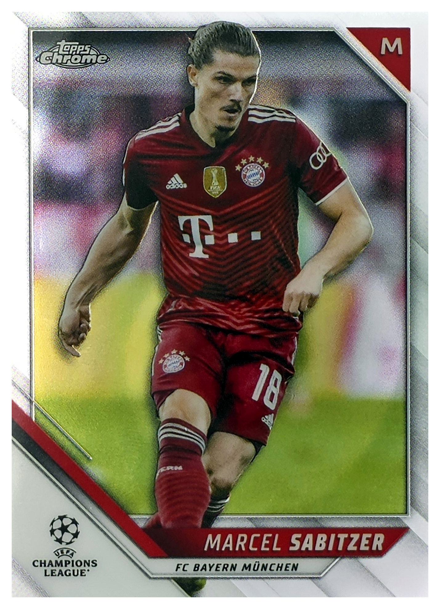 Marcel Sabitzer - Topps Chrome UEFA Champions League Base Set 2021-22, Nr. 184 (Art.-Nr. SG104085)