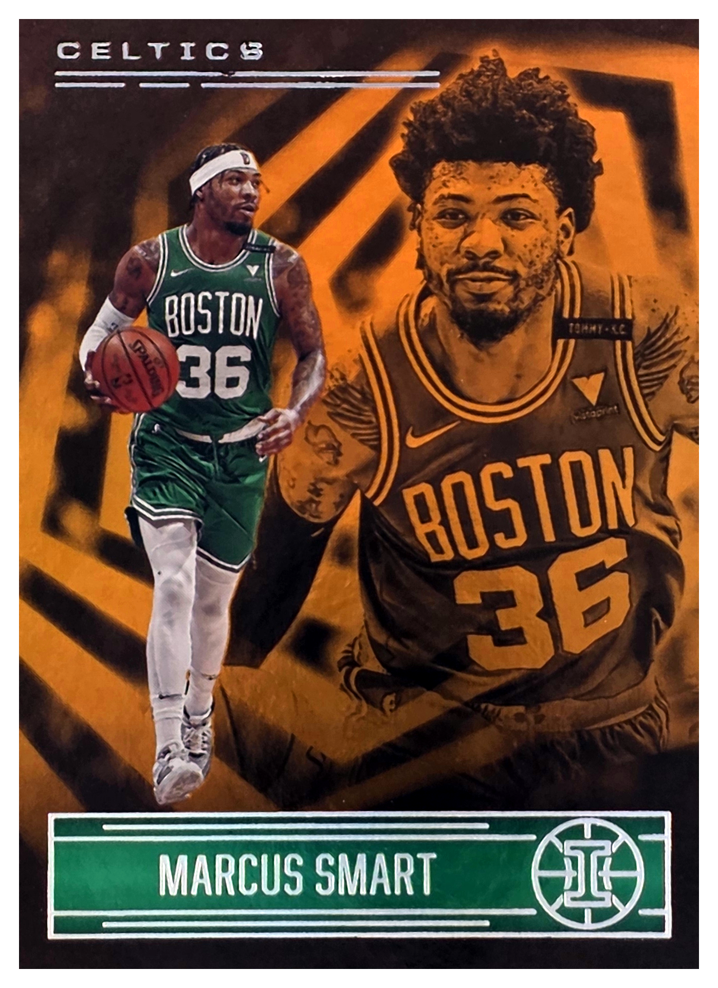 Marcus Smart - Panini Illusions Base Set 2020-21, Nr. 84 – Trophy Collection Orange (Art.-Nr. SG104520)